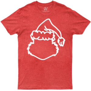Santa Grinch Festive Tee - Exclusive Christmas Delight