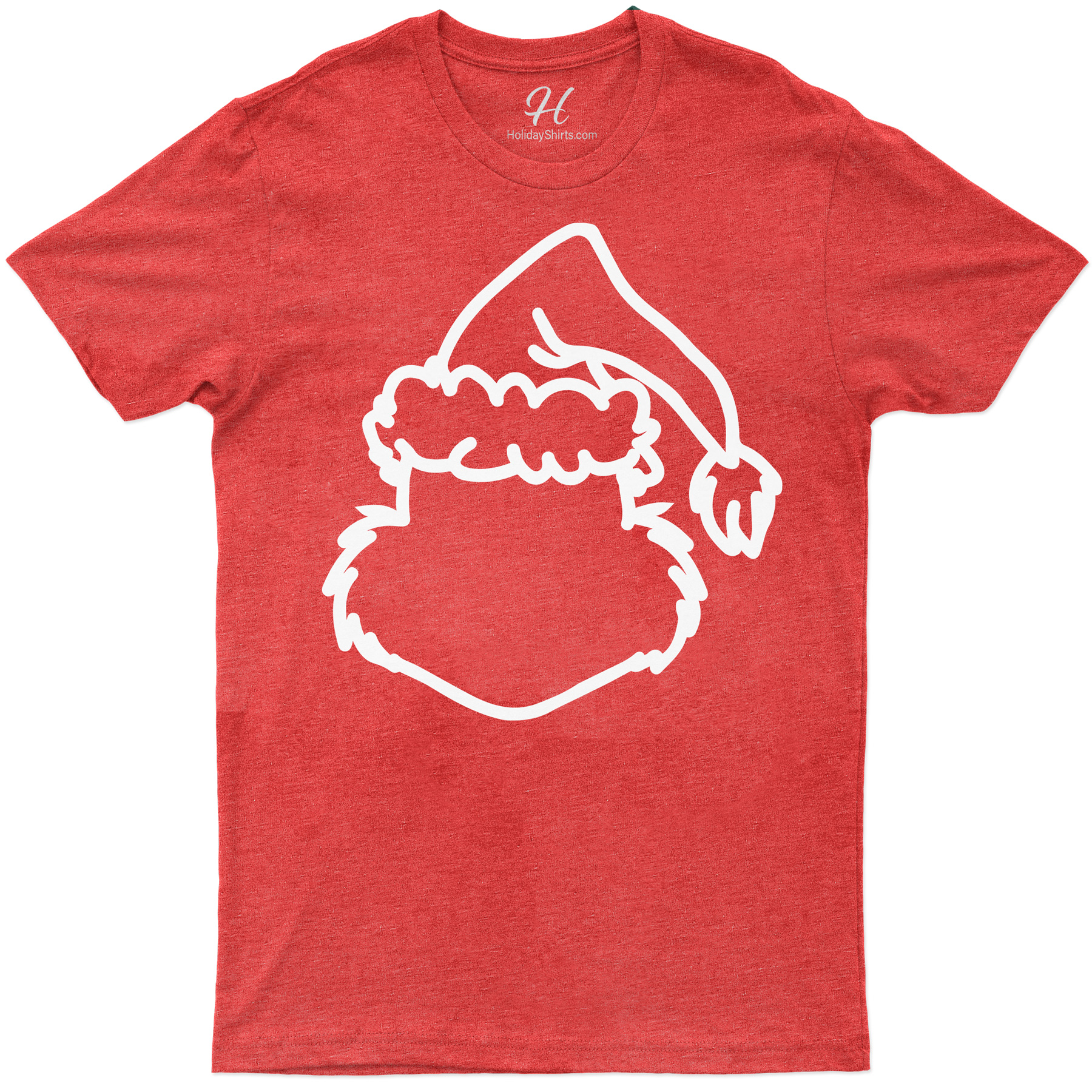 Santa Grinch Festive Tee - Exclusive Christmas Delight