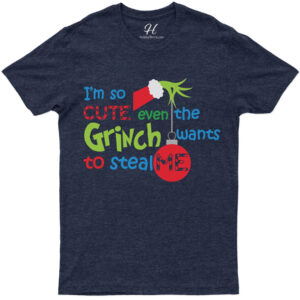 Grinch-adored Cute Holiday Tee From Holidayshirts