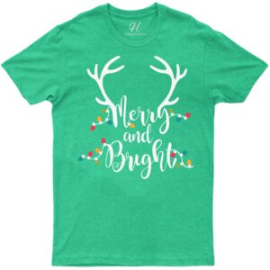 Bright & Merry Xmas Tee By Holidayshirts.com