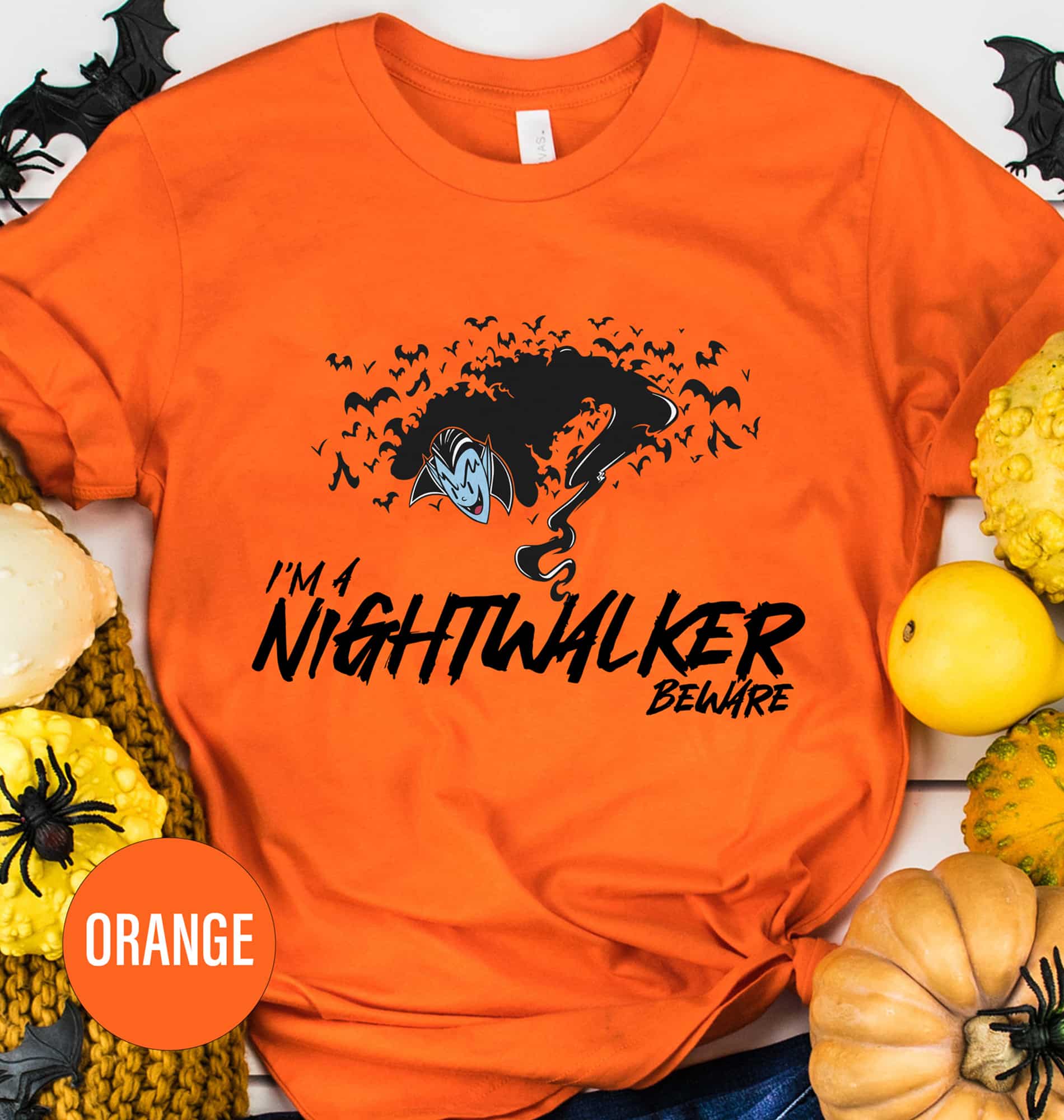 Holidayshirts.com's Spooky Nightwalker Black Tee