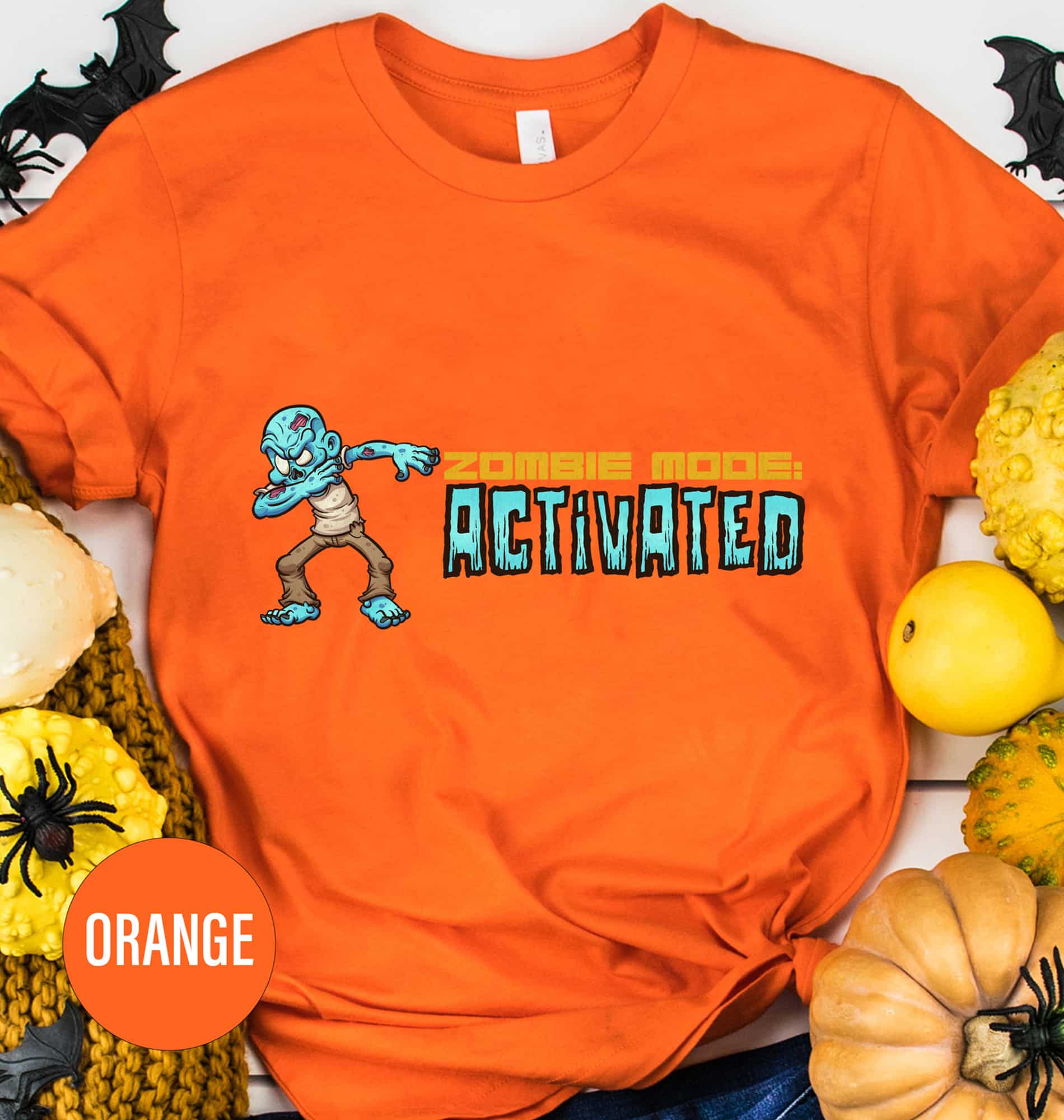 Funky Zombie Mood-sensing Halloween Tee