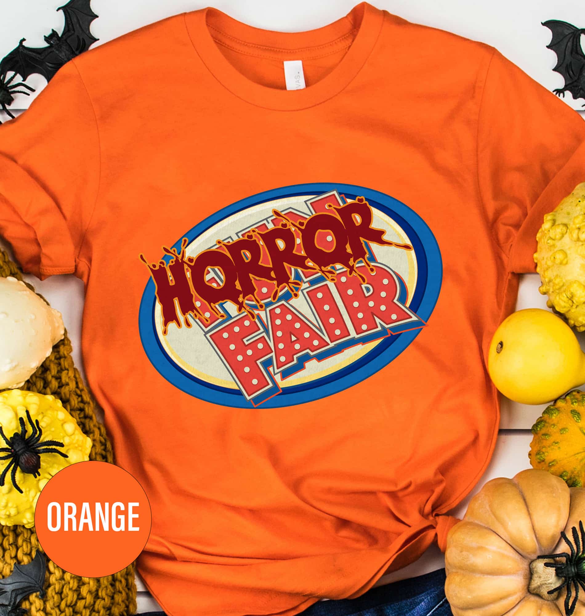 Versatile Horror Fair Halloween Tee - Holidayshirts