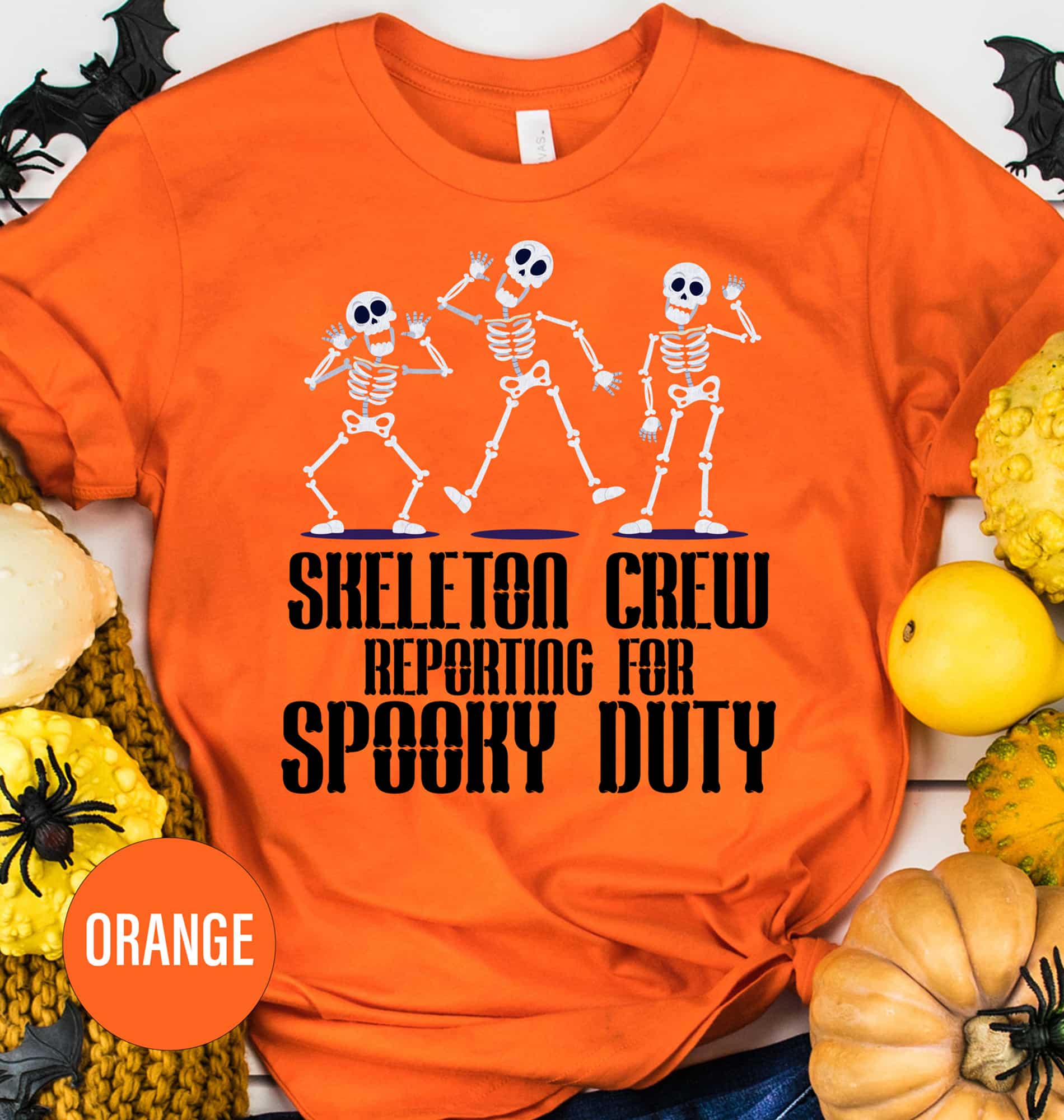 Sleek Spooky Duty Halloween Tee From Holidayshirts