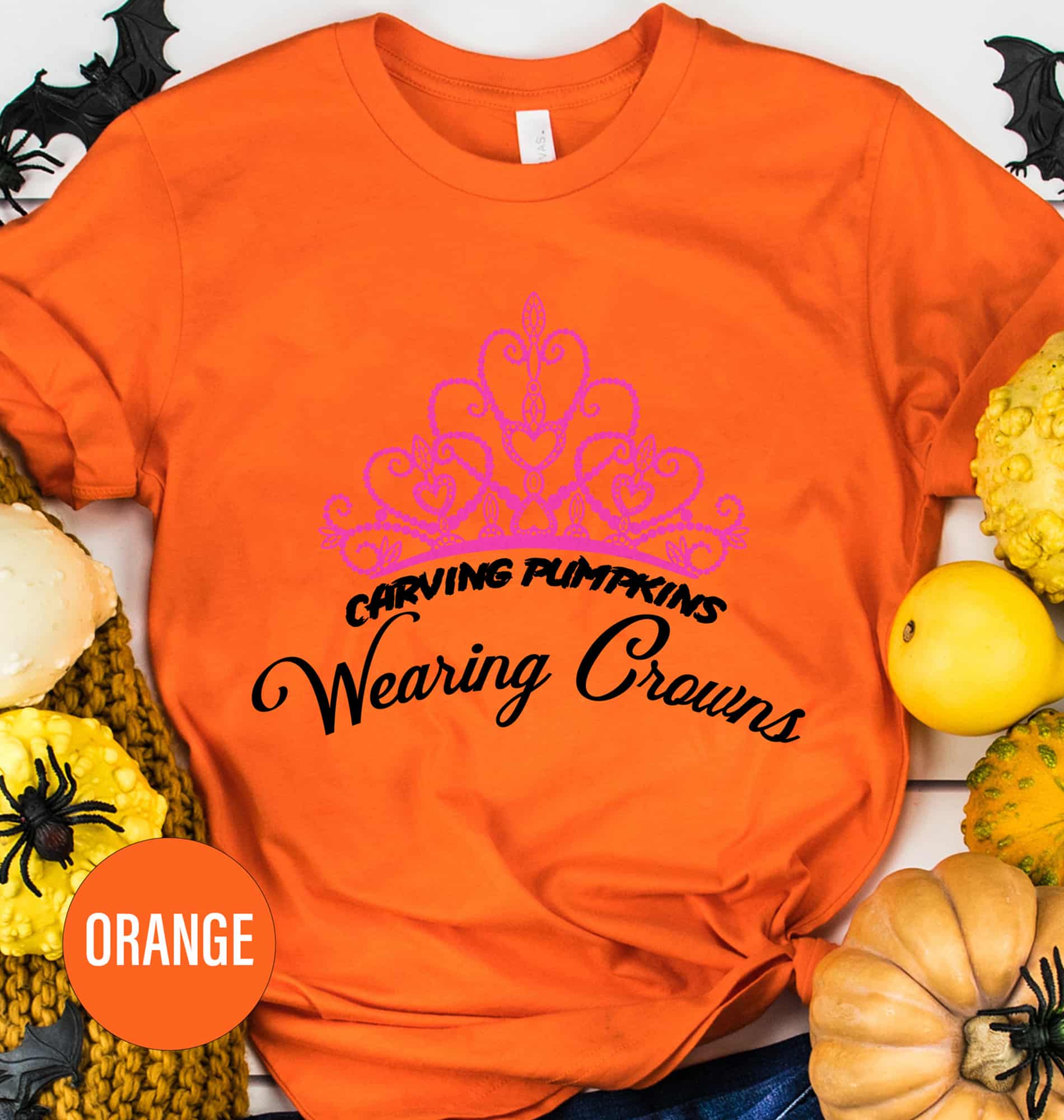 Holidayshirts.com's Chic Halloween Crown Tee