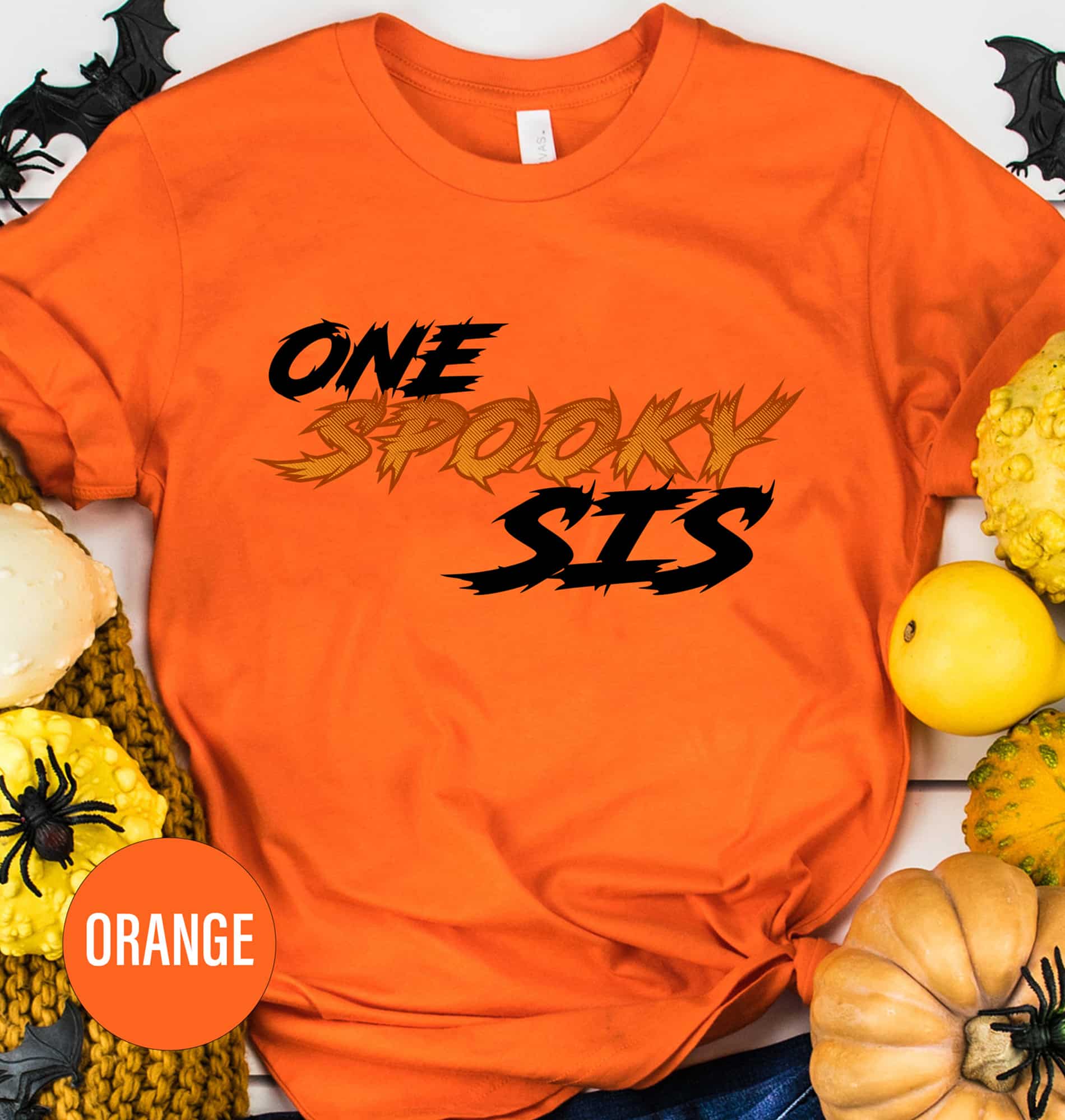 Spooky Sis Versatile Tee - Halloween Special