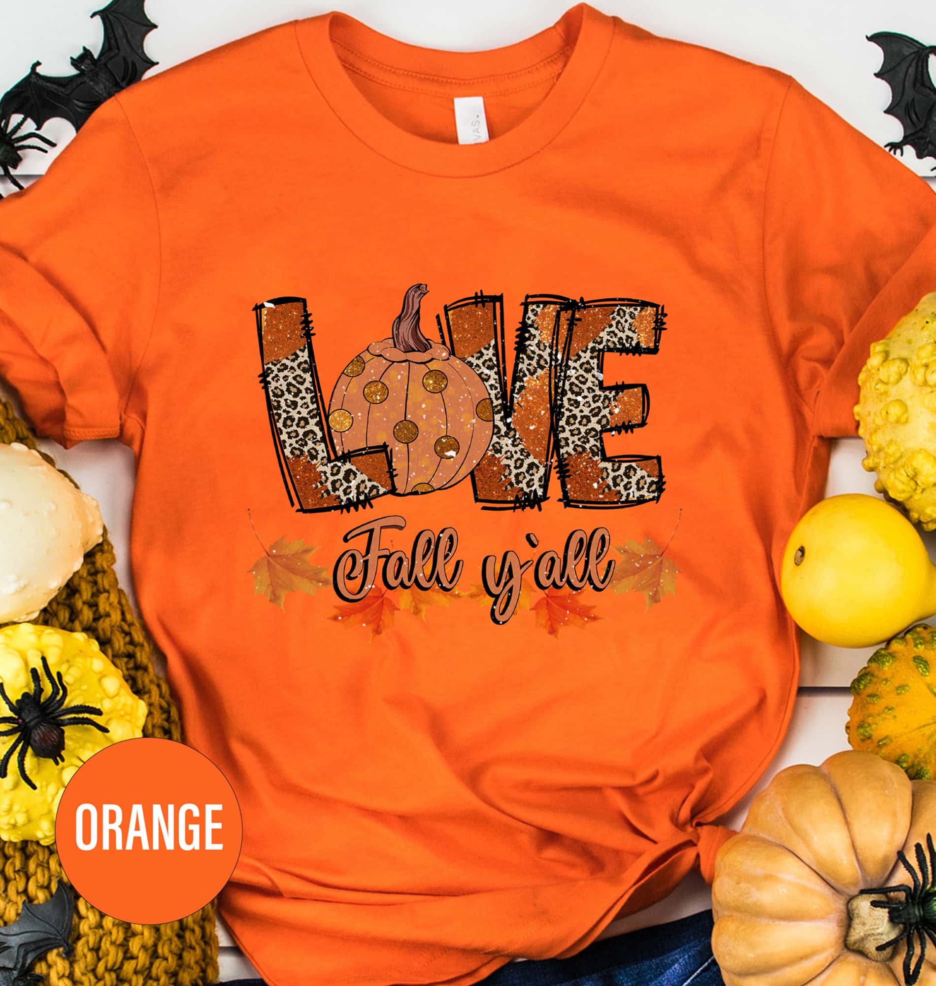 Love Fall You All Vintage Halloween Tee
