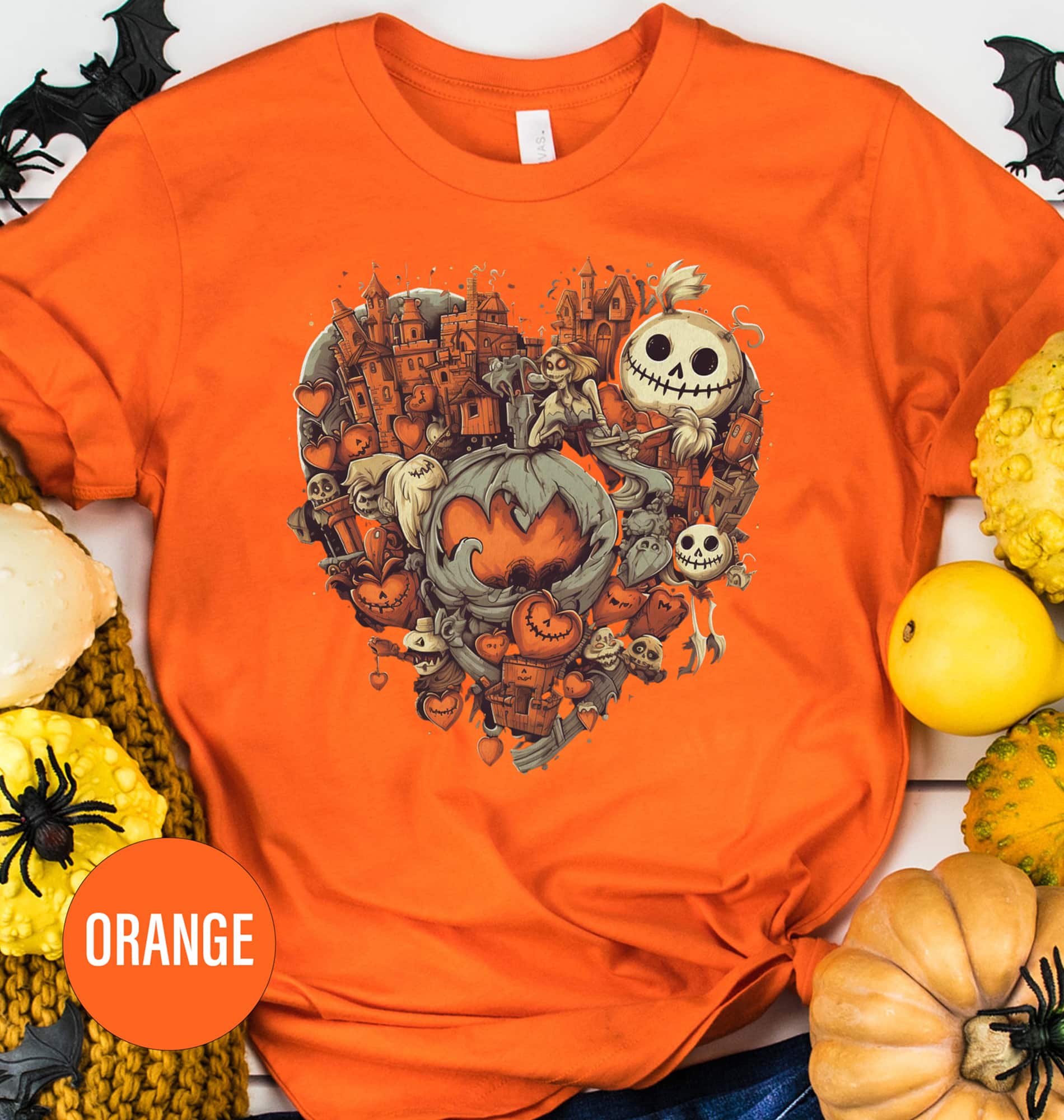 Spooky Heart Halloween Tee By Holidayshirts