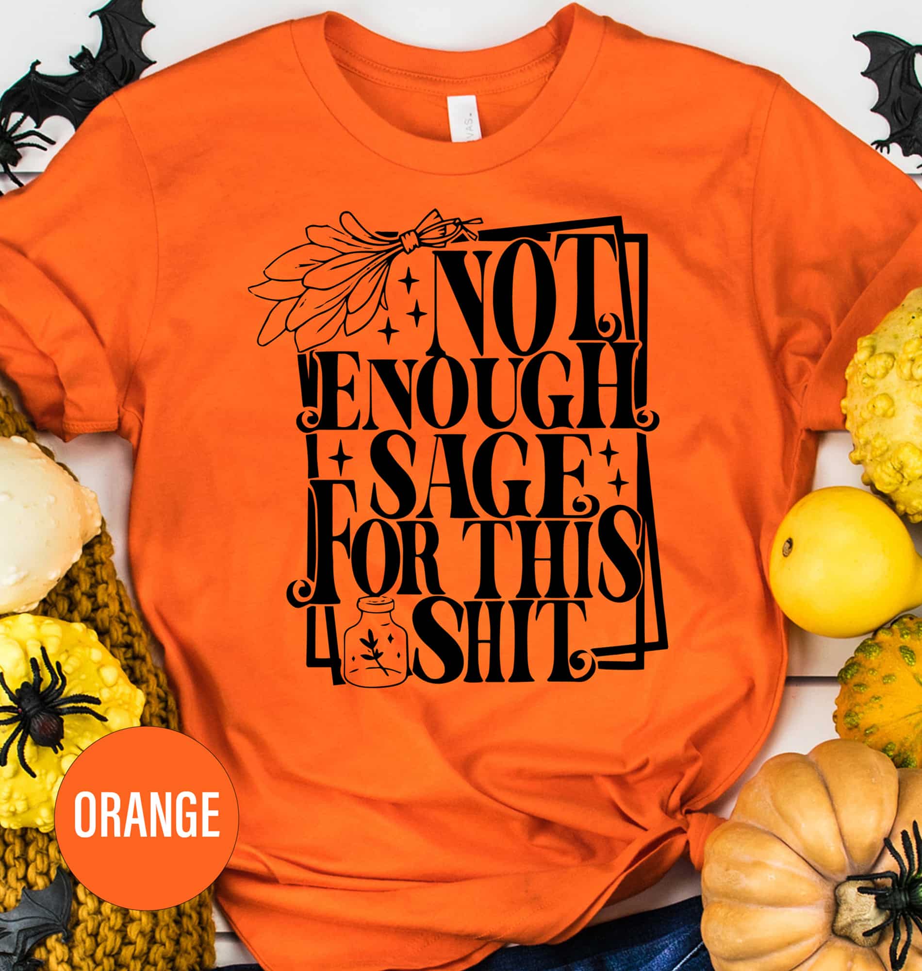 Vibrant Halloween Sage Tee - Holidayshirts.com