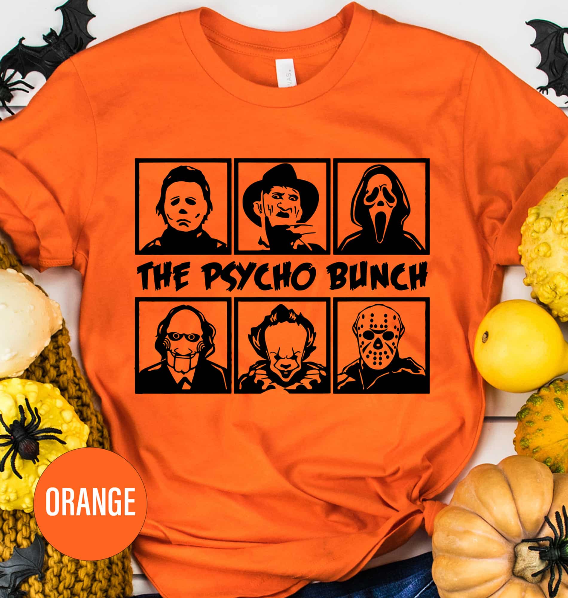 Holidayshirts Psycho Bunch Halloween Athletic Tee