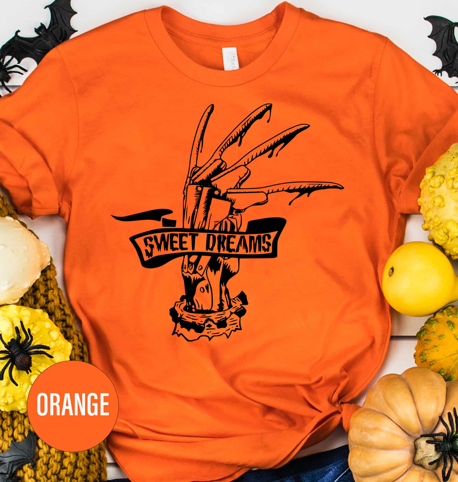 Sweet Dreams Modern Halloween Tee - Holidayshirts