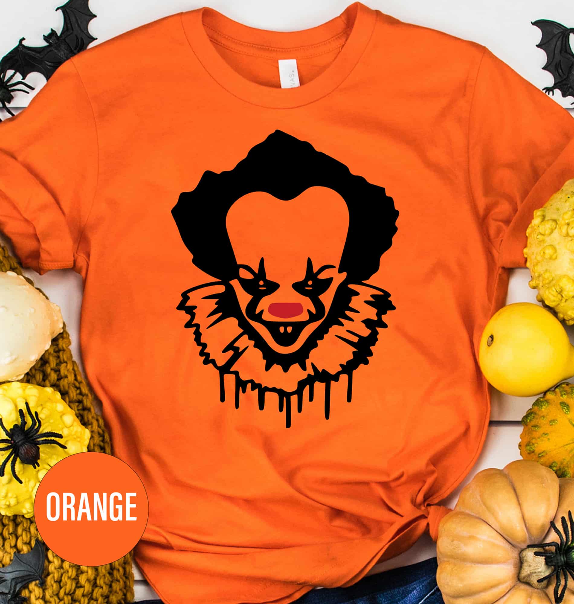 Freaky Clown Halloween Tee From Holidayshirts