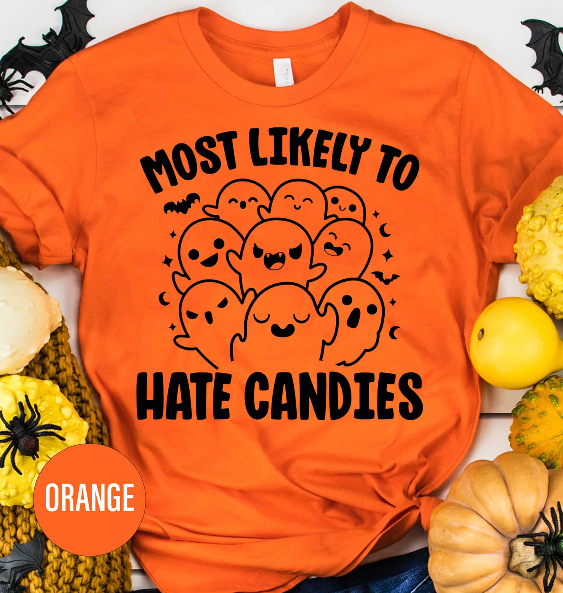 Most Likely I Hate Candies Halloween T-shirt