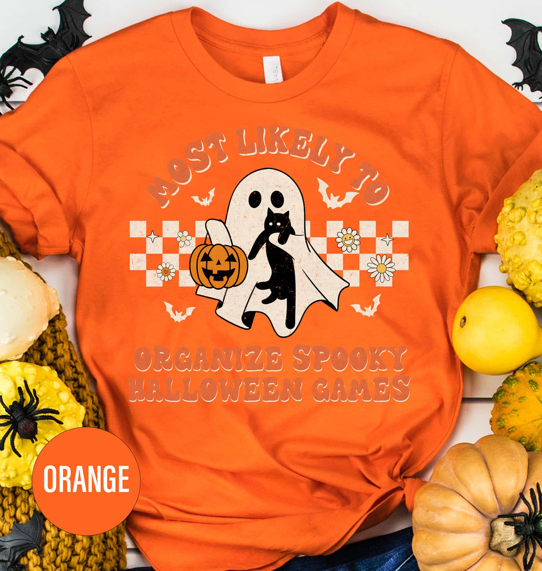 Most Likely To Spooky Halloween Games Comfy Halloween T-shirt
