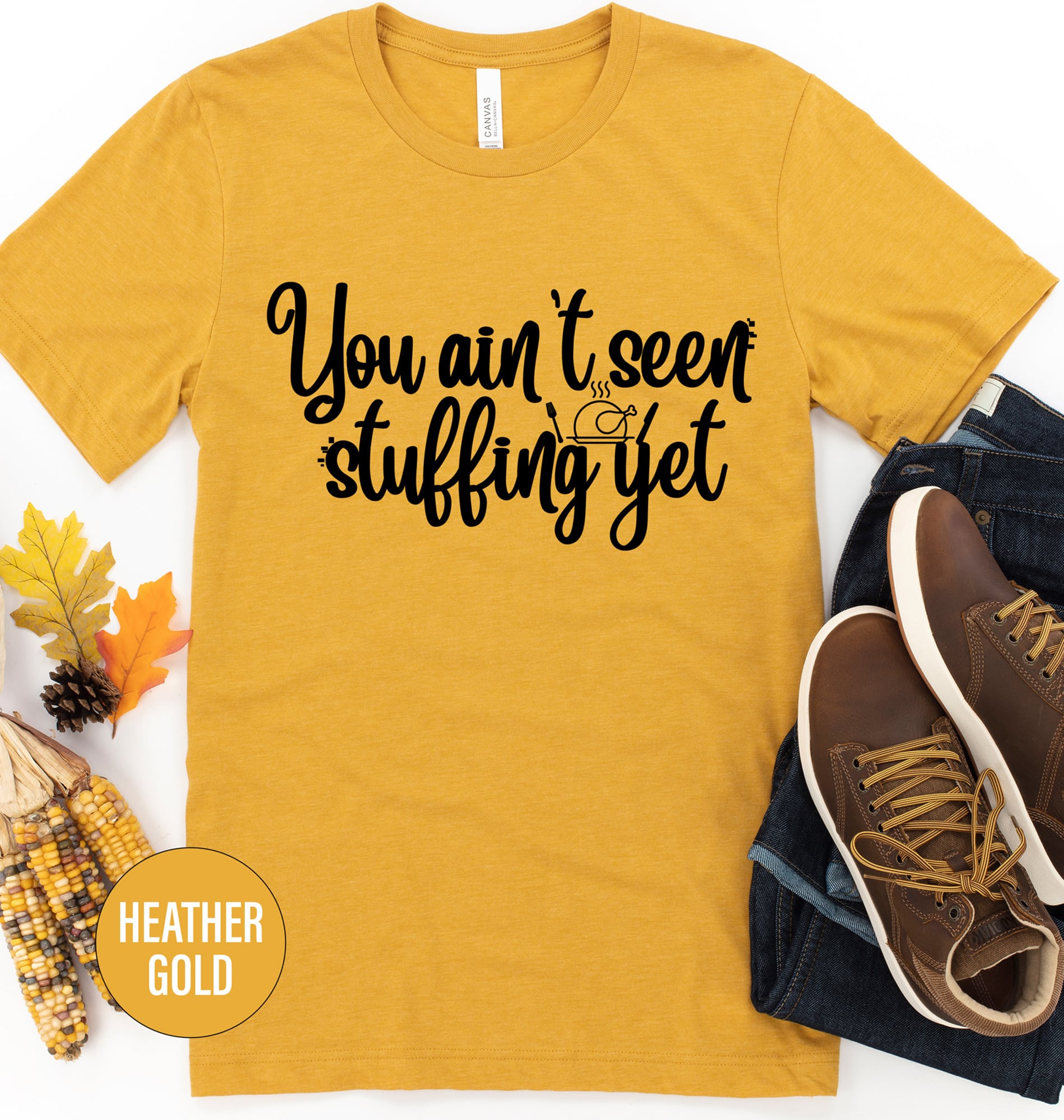 Unseen Stuffing Thanksgiving Tee - Holidayshirts.com