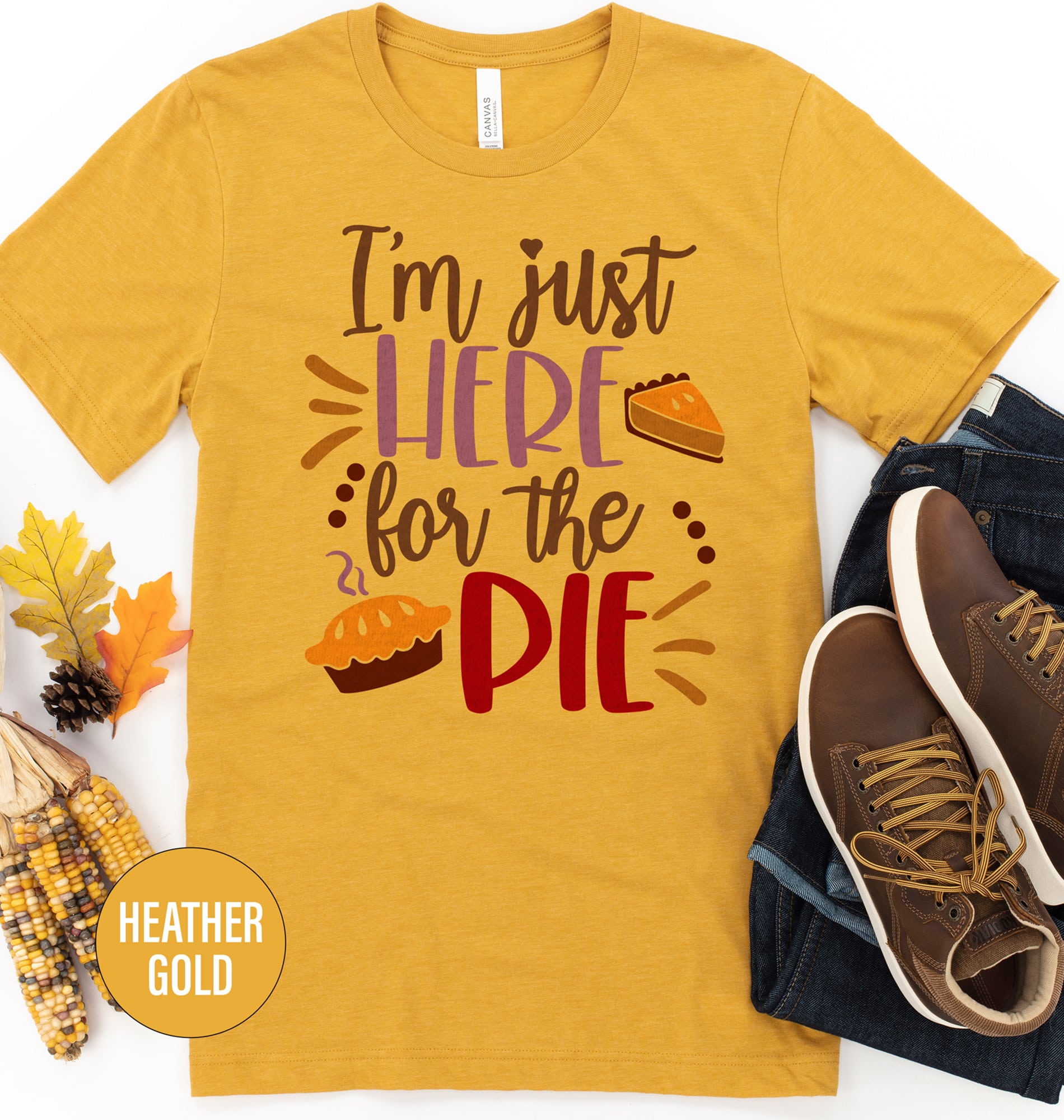 Holidayshirts Pie-lover's Thanksgiving Tee
