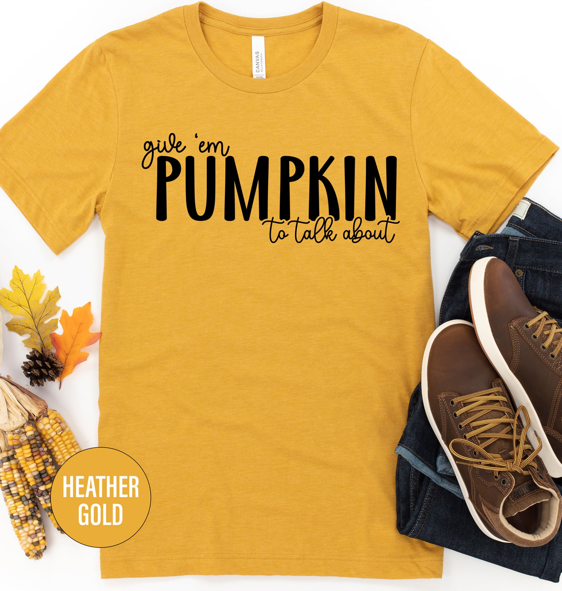 Talk-about Pumpkin Tee For Thanksgiving