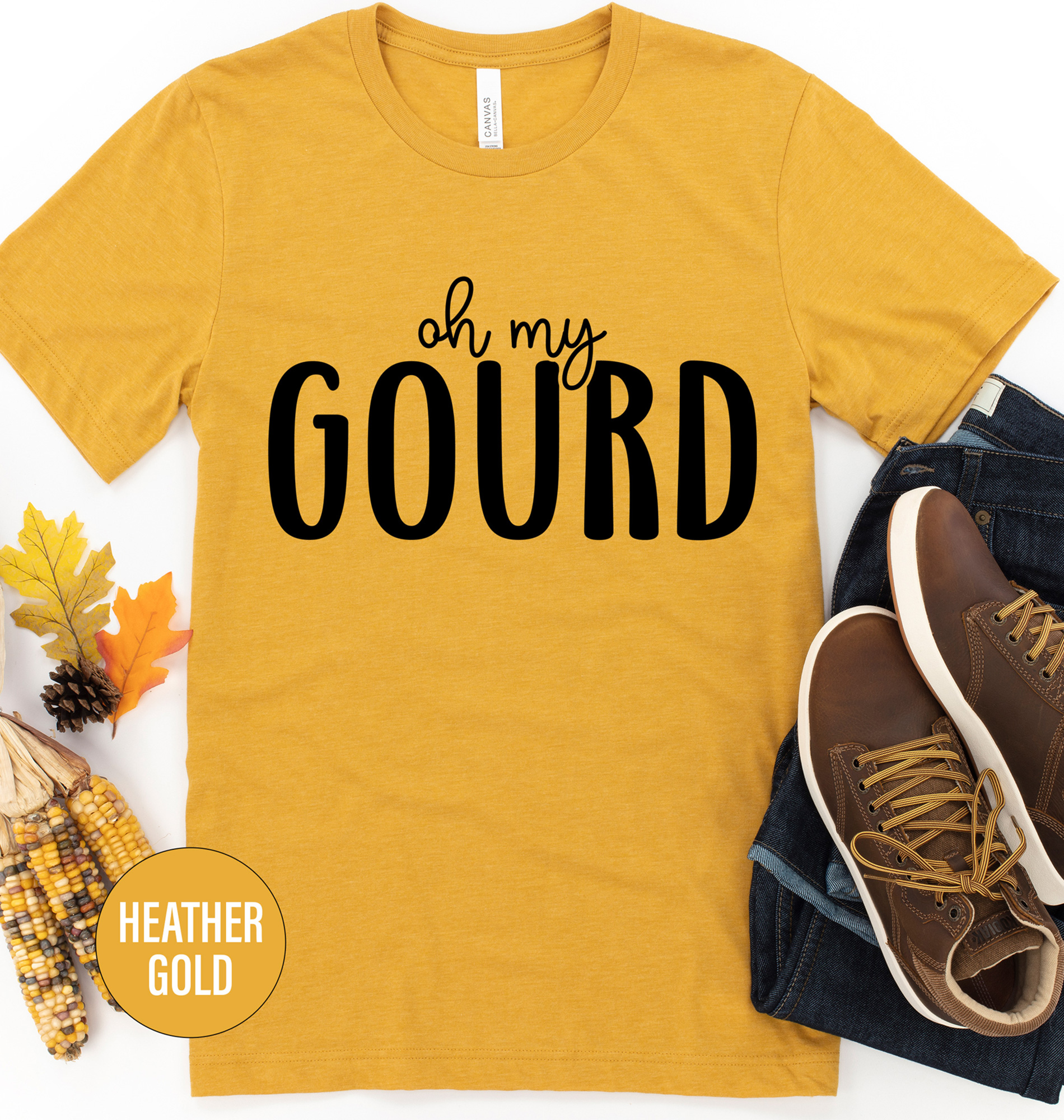 Thanksgiving Oh My Gourd Tee - Holidayshirts