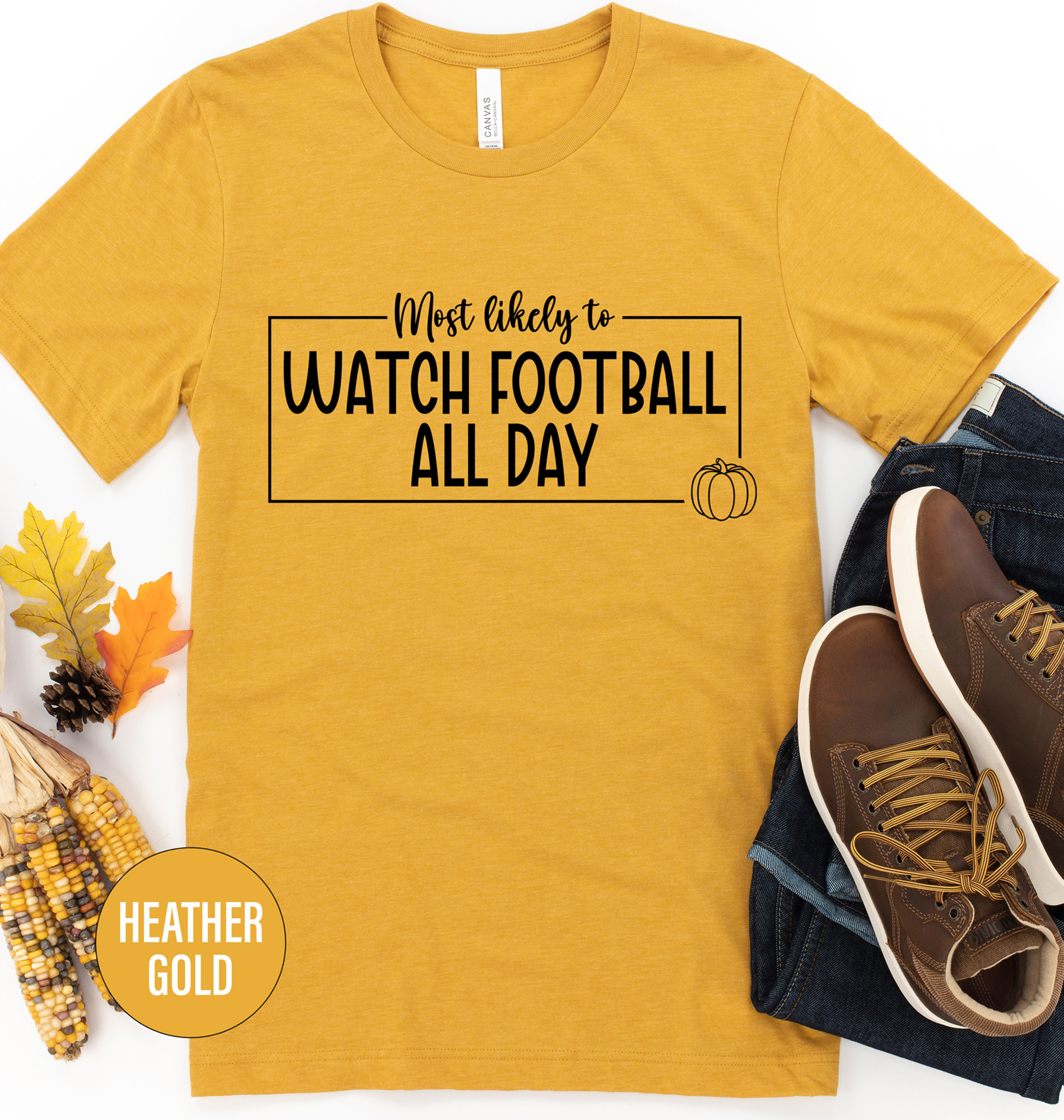 Thanksgiving Day Football Fanatic Tee