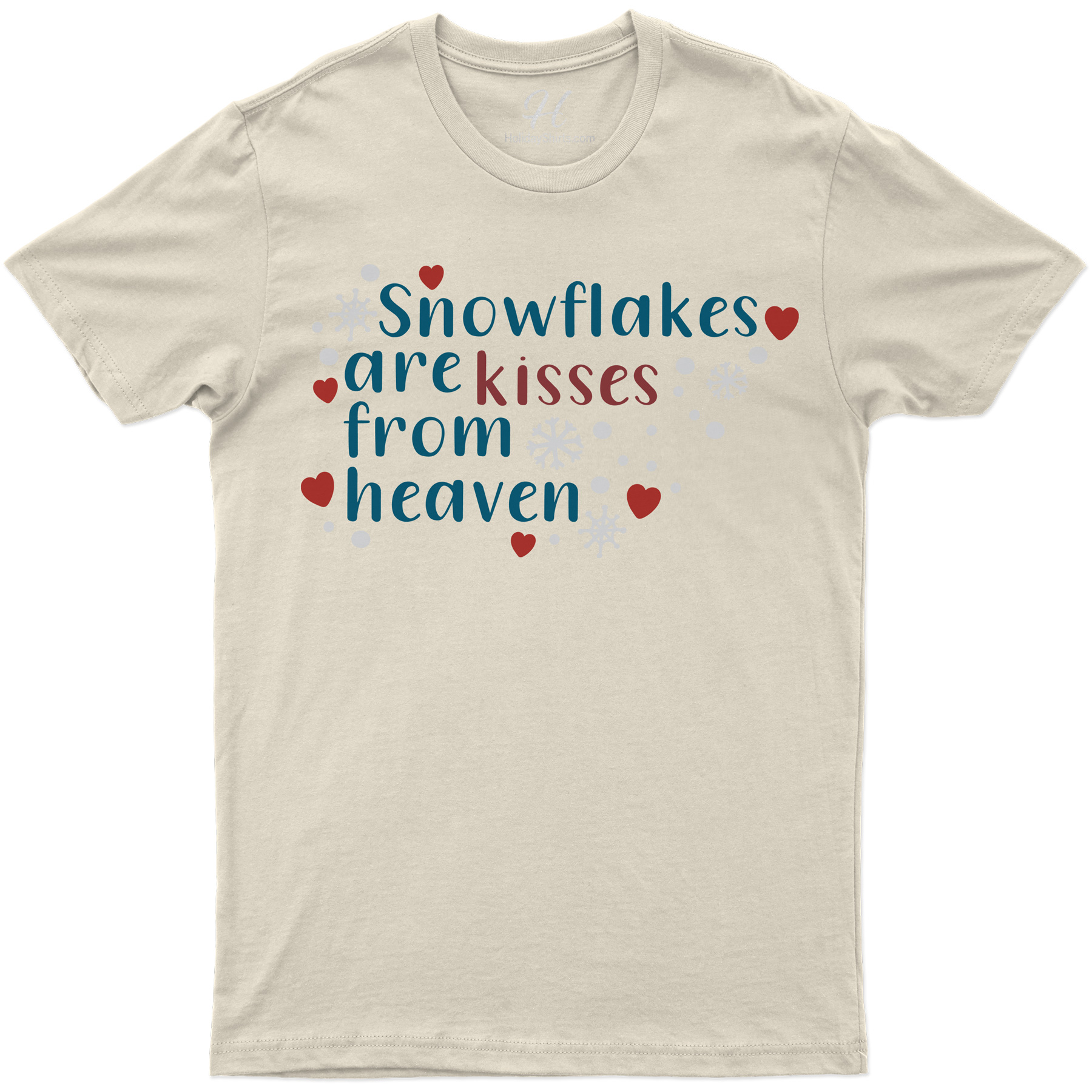 Snowflake Kisses Holiday Tee - Christmas Special