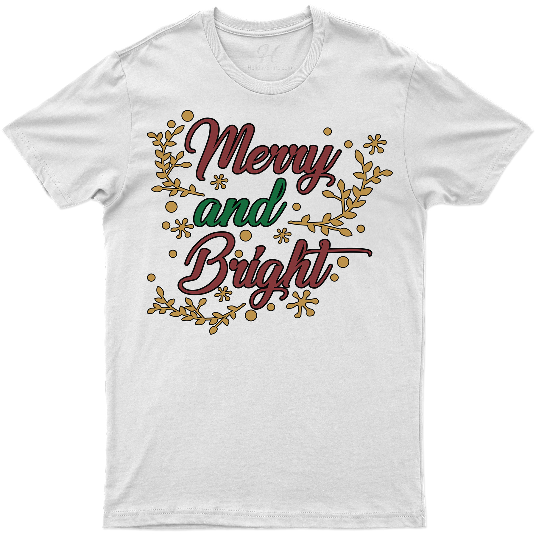 Merry & Bright Holiday Tee - Christmas Special