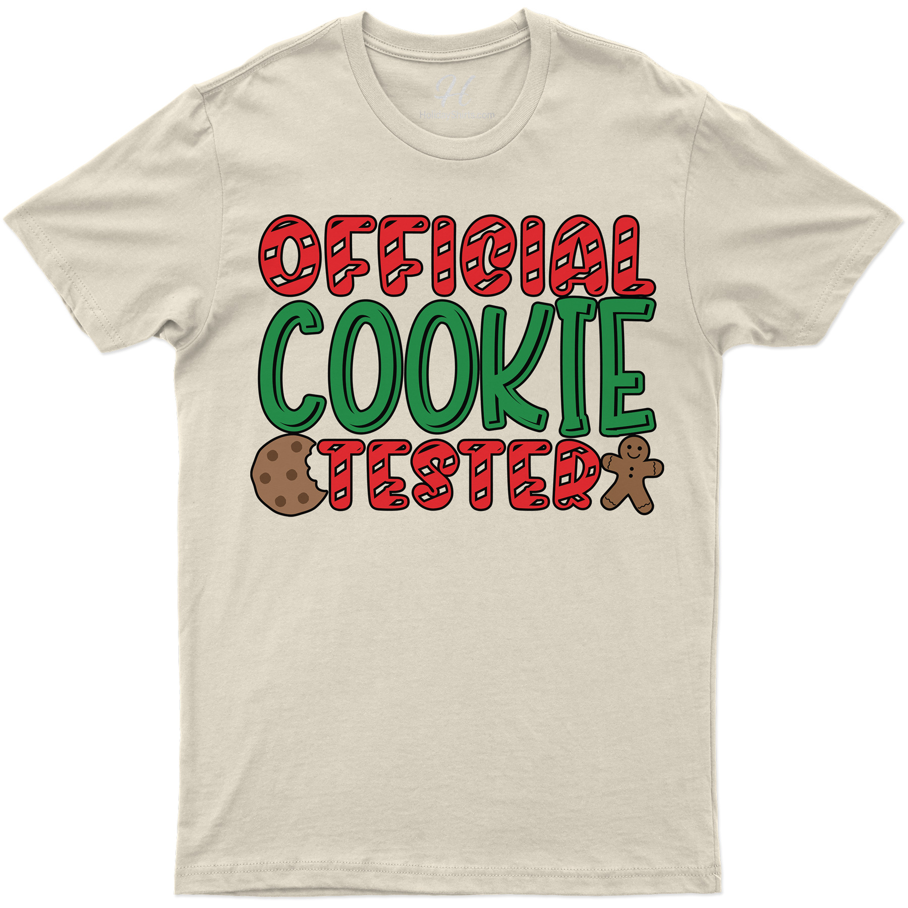 Official Holiday Cookie Tester Xmas Tee