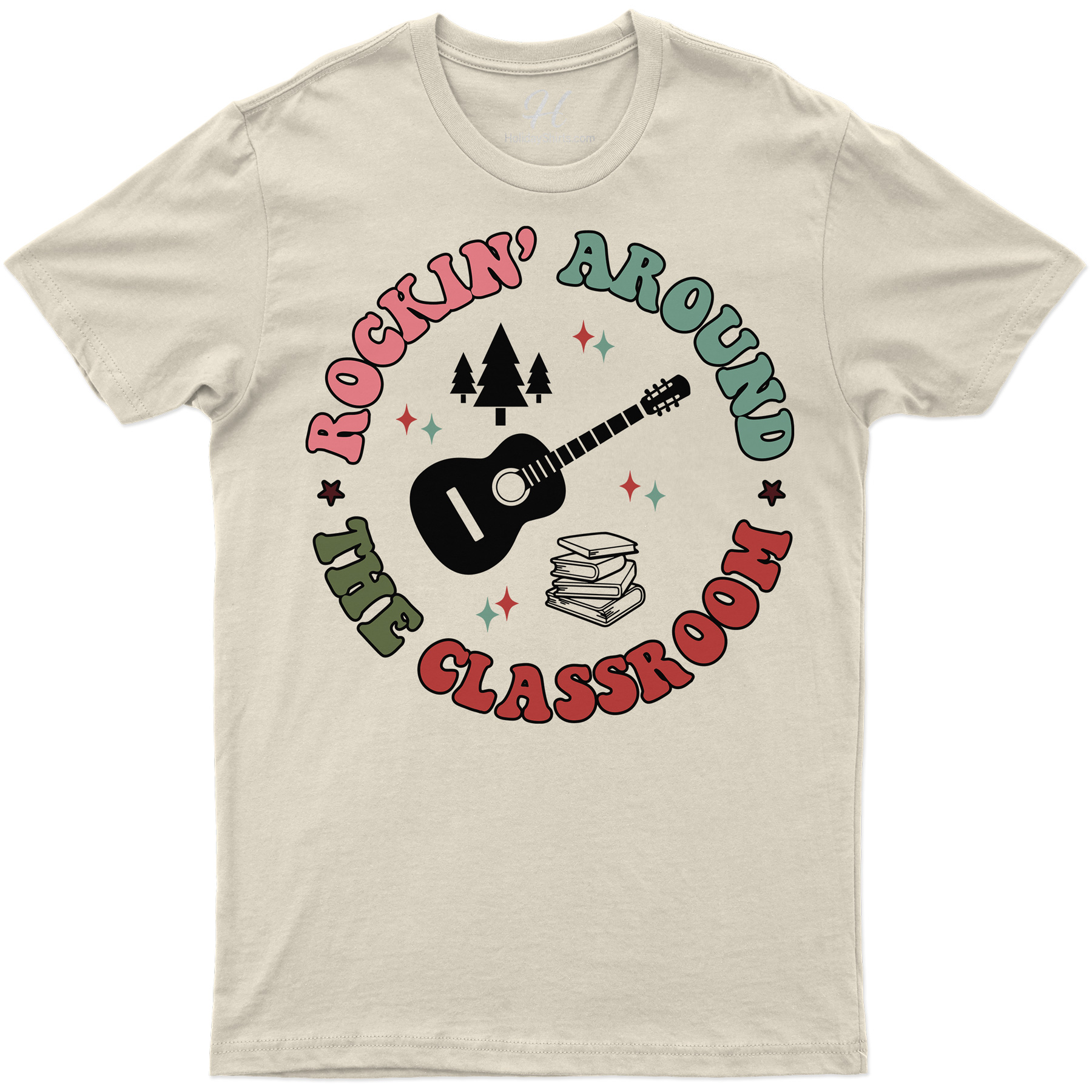 Rockin' Classroom Christmas Tee By Holidayshirts