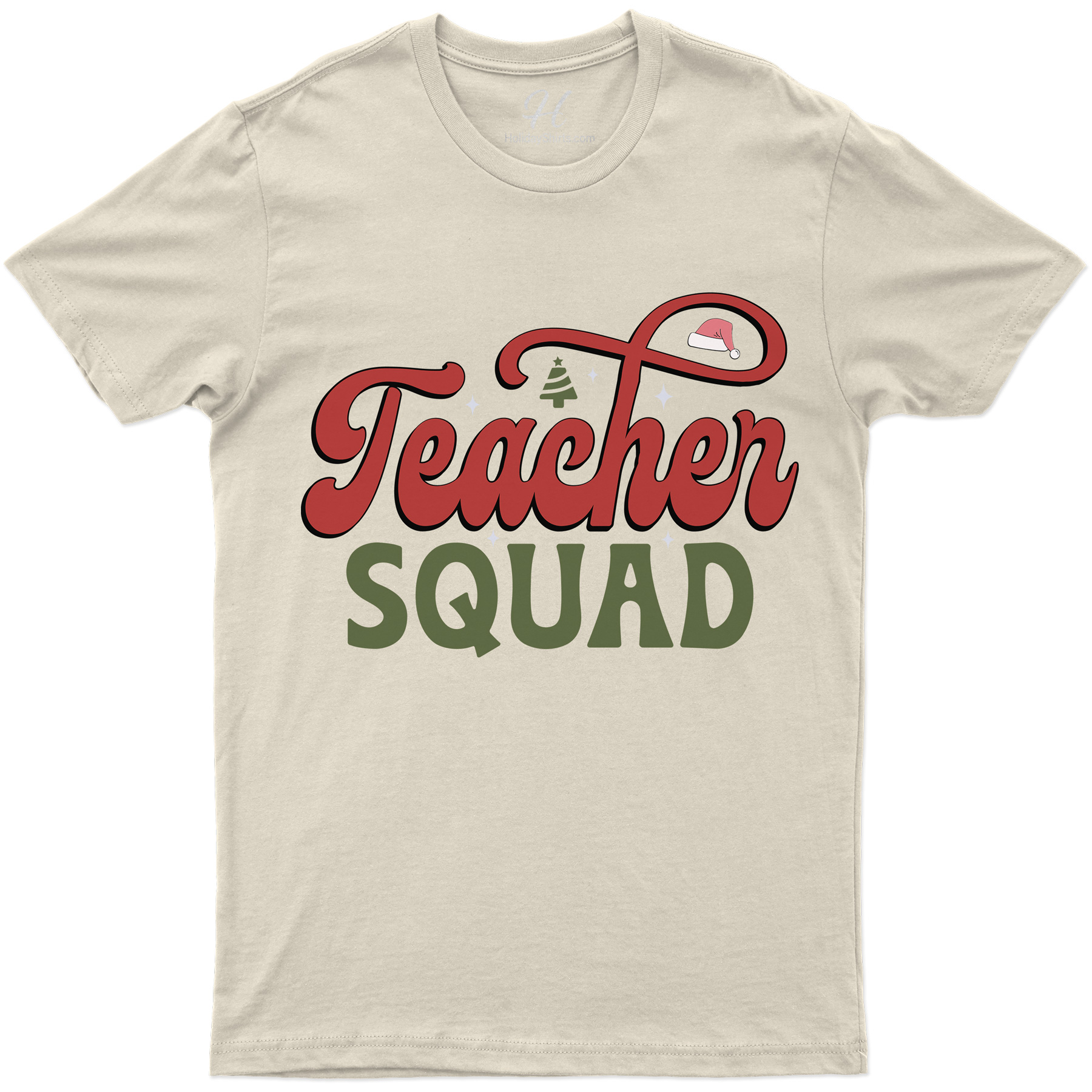 Teacher Squad Festive Christmas Tee - Holidayshirts