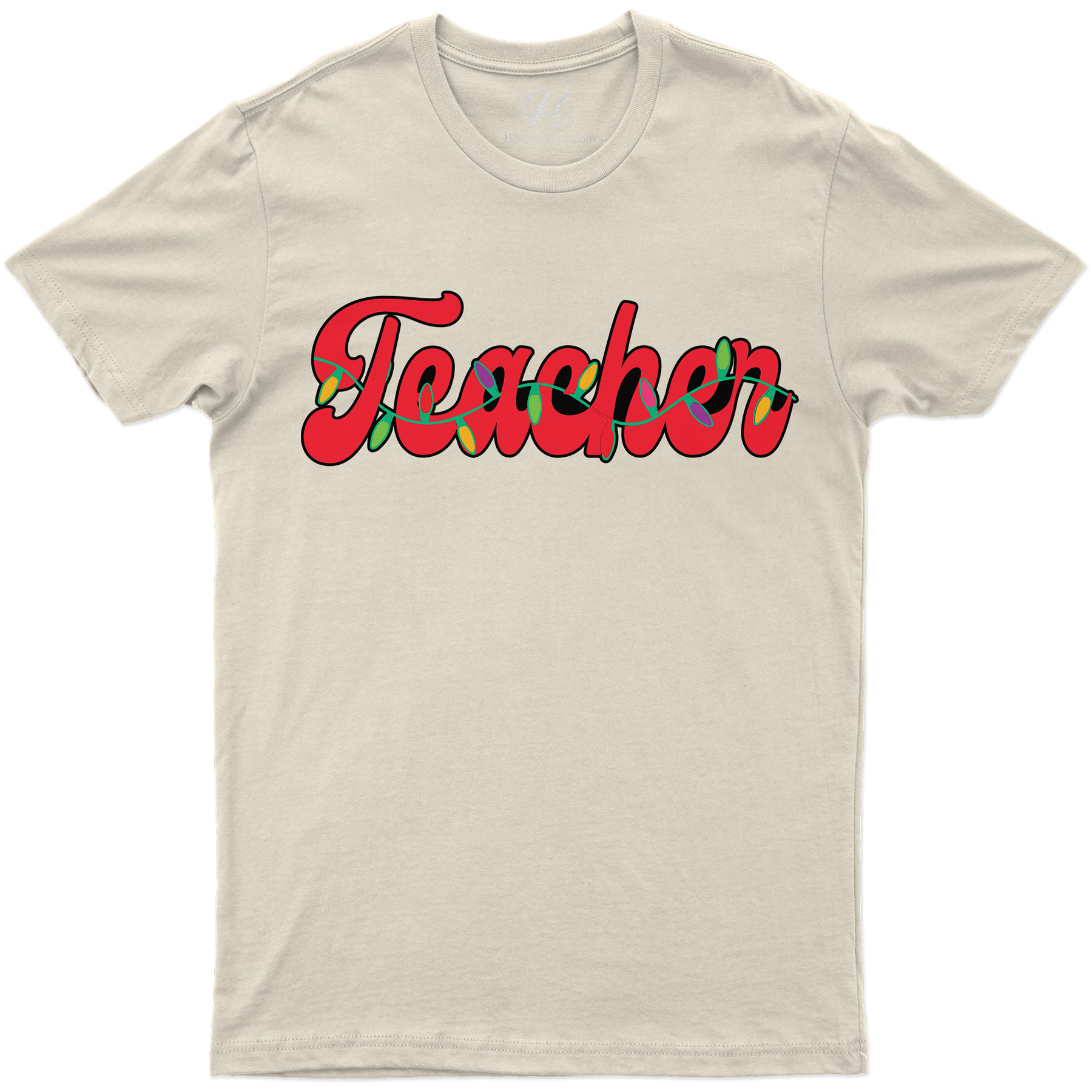 Teacher's Festive Christmas Tee By Holidayshirts