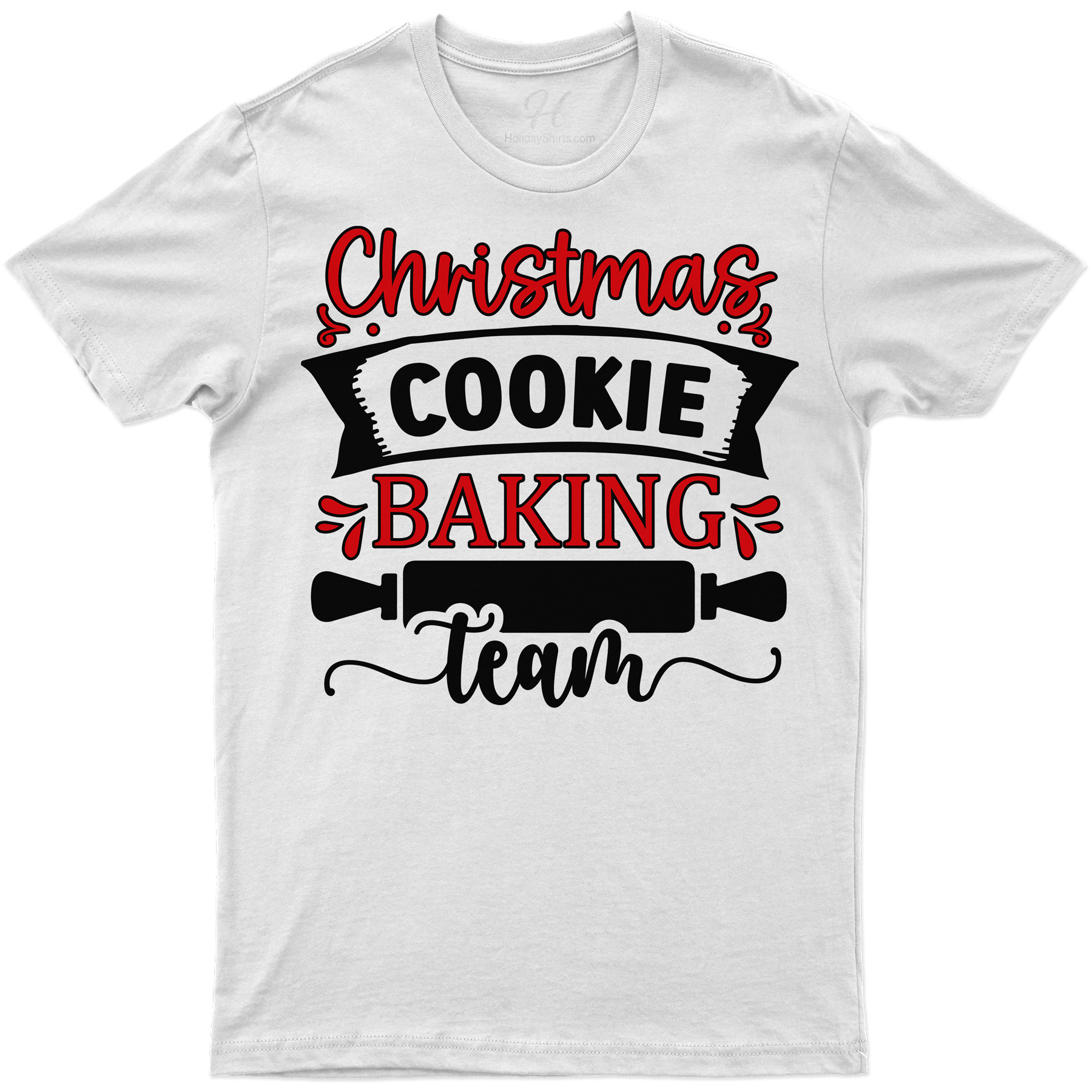 Festive Cookie Baking Crew Holiday Tee