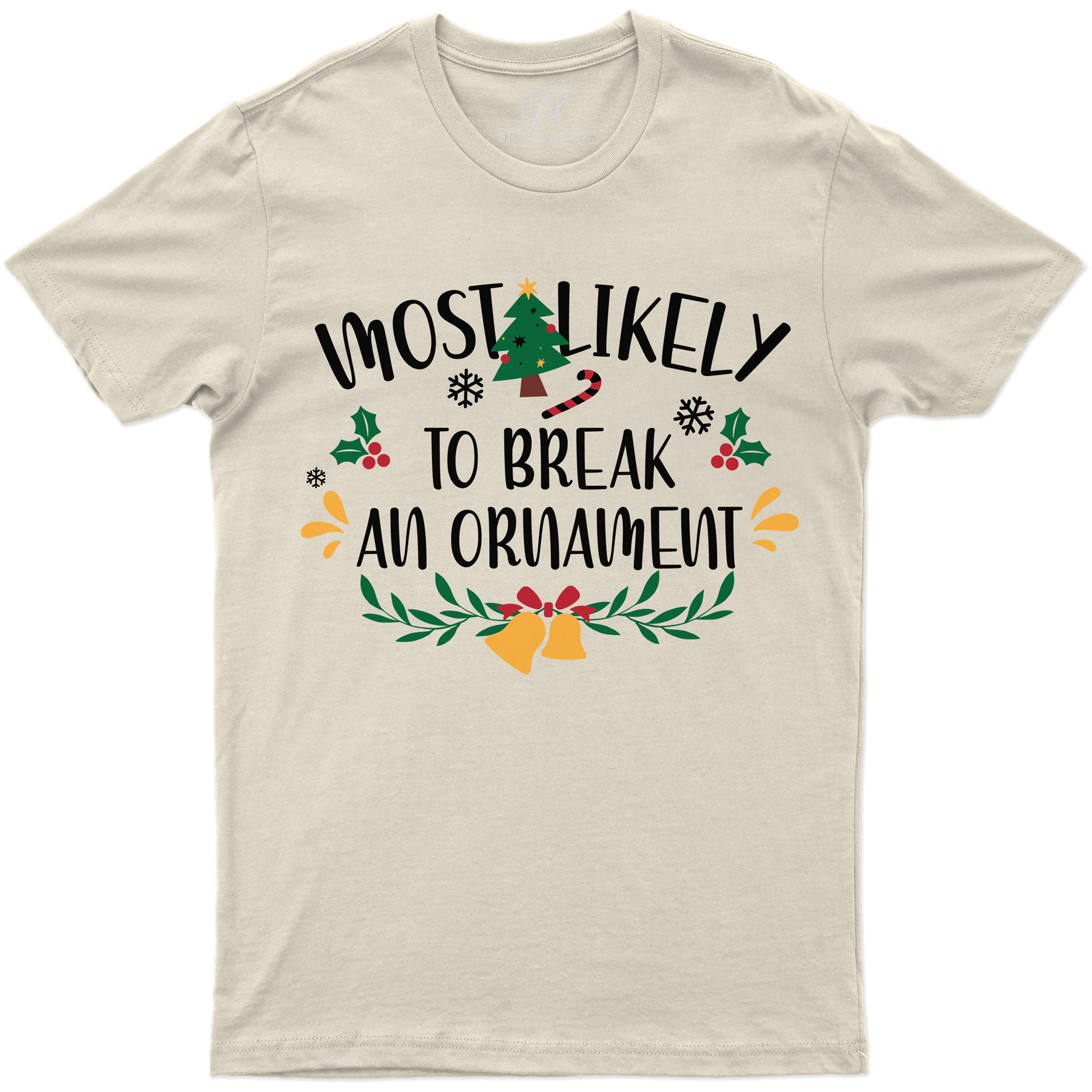 Ornament Breaker Xmas Tee By Holidayshirts