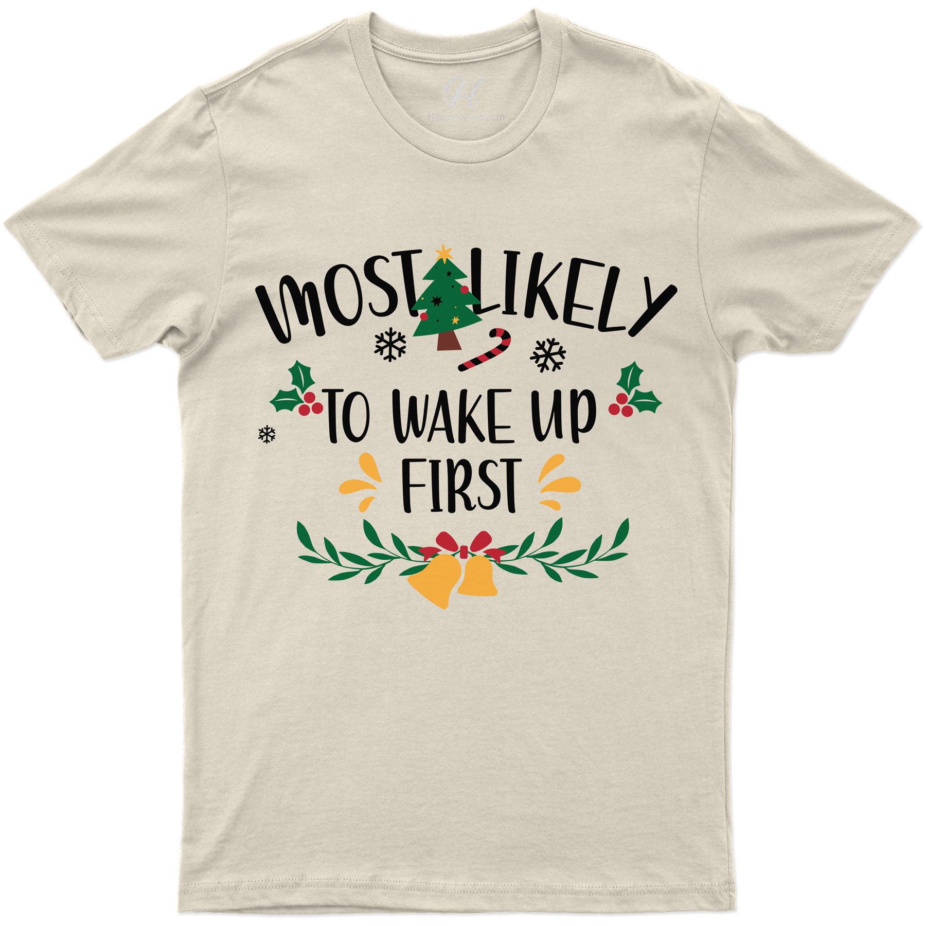 Early Riser Christmas Tee From Holidayshirts.com