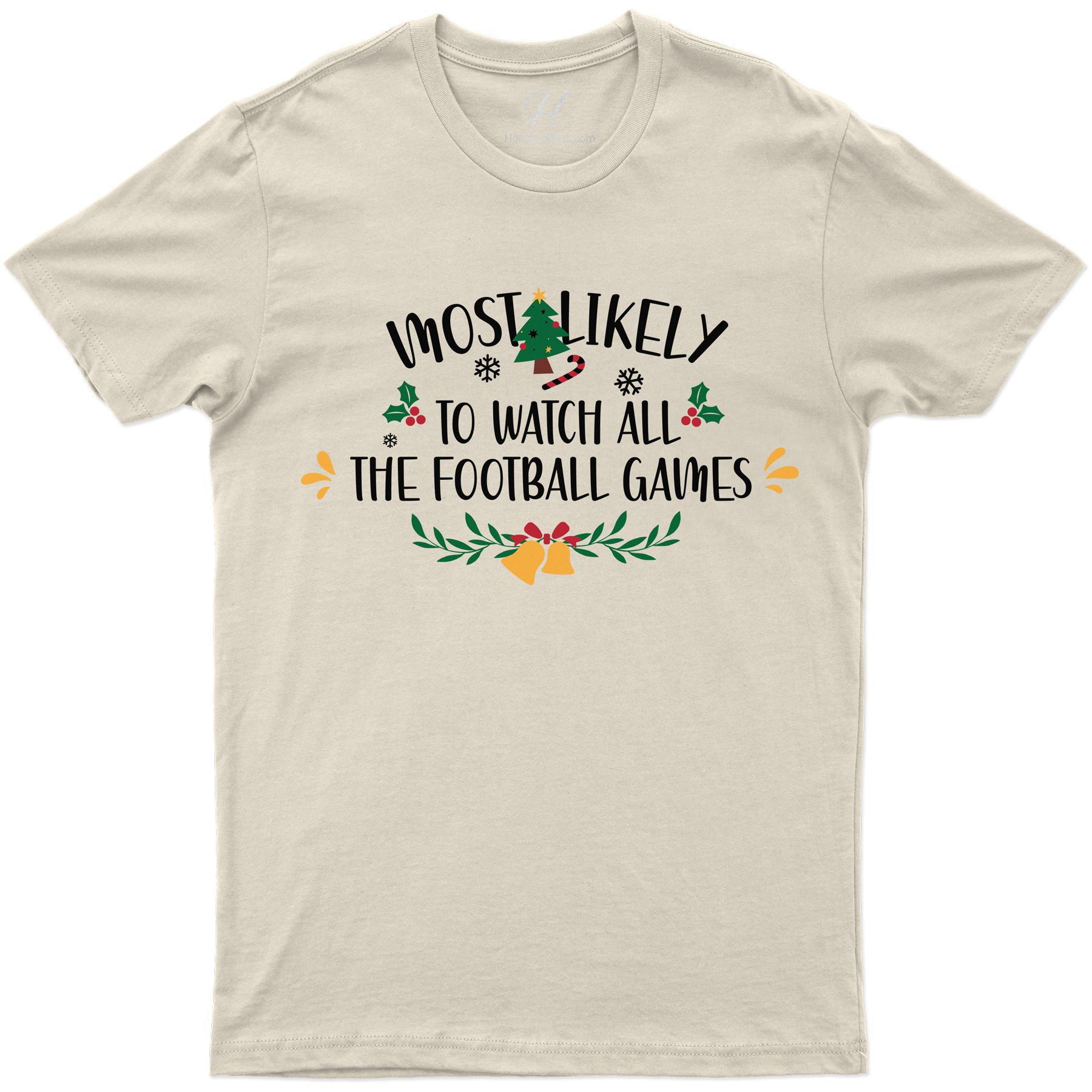 Football Fan's Xmas Tee