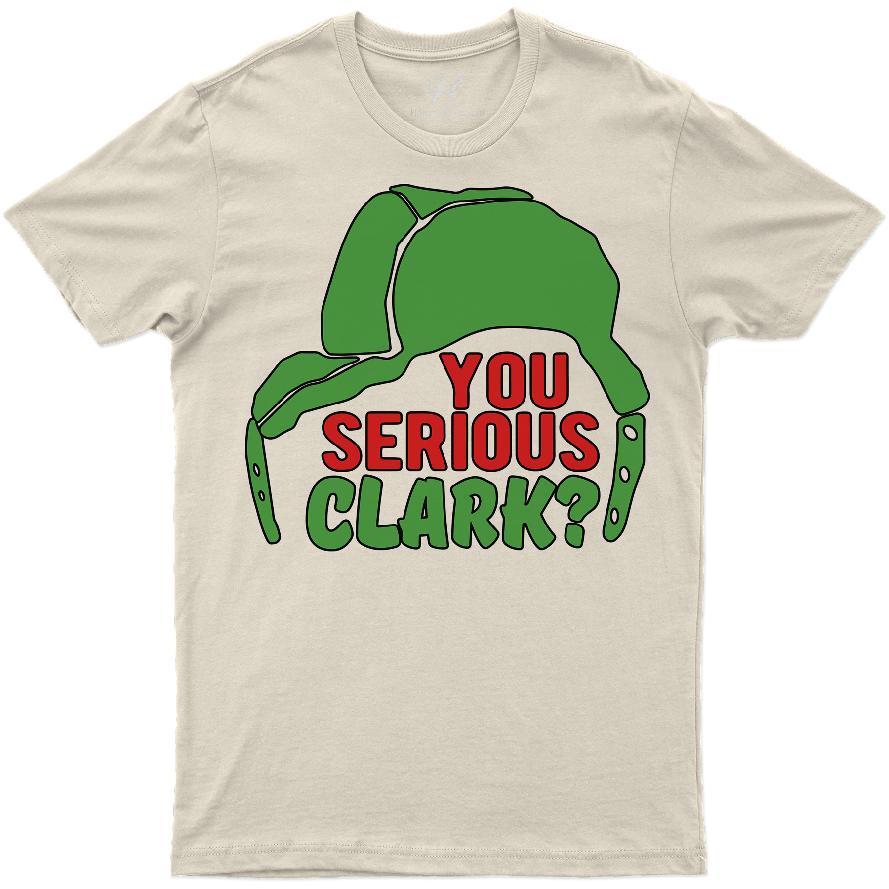 Clark's Quirky Quote Xmas Tee - Holidayshirts
