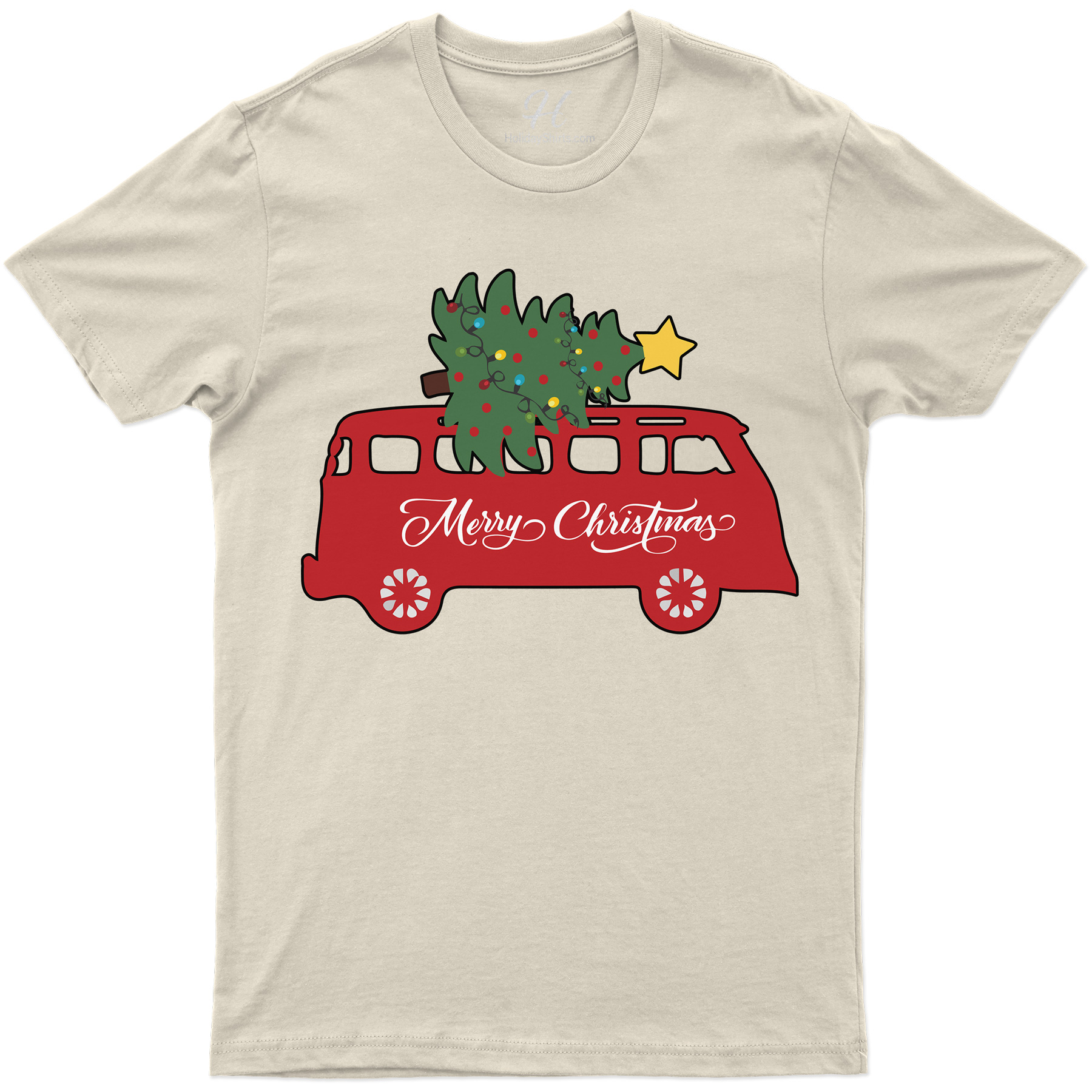 Festive Merry Christmas Tee From Holidayshirts