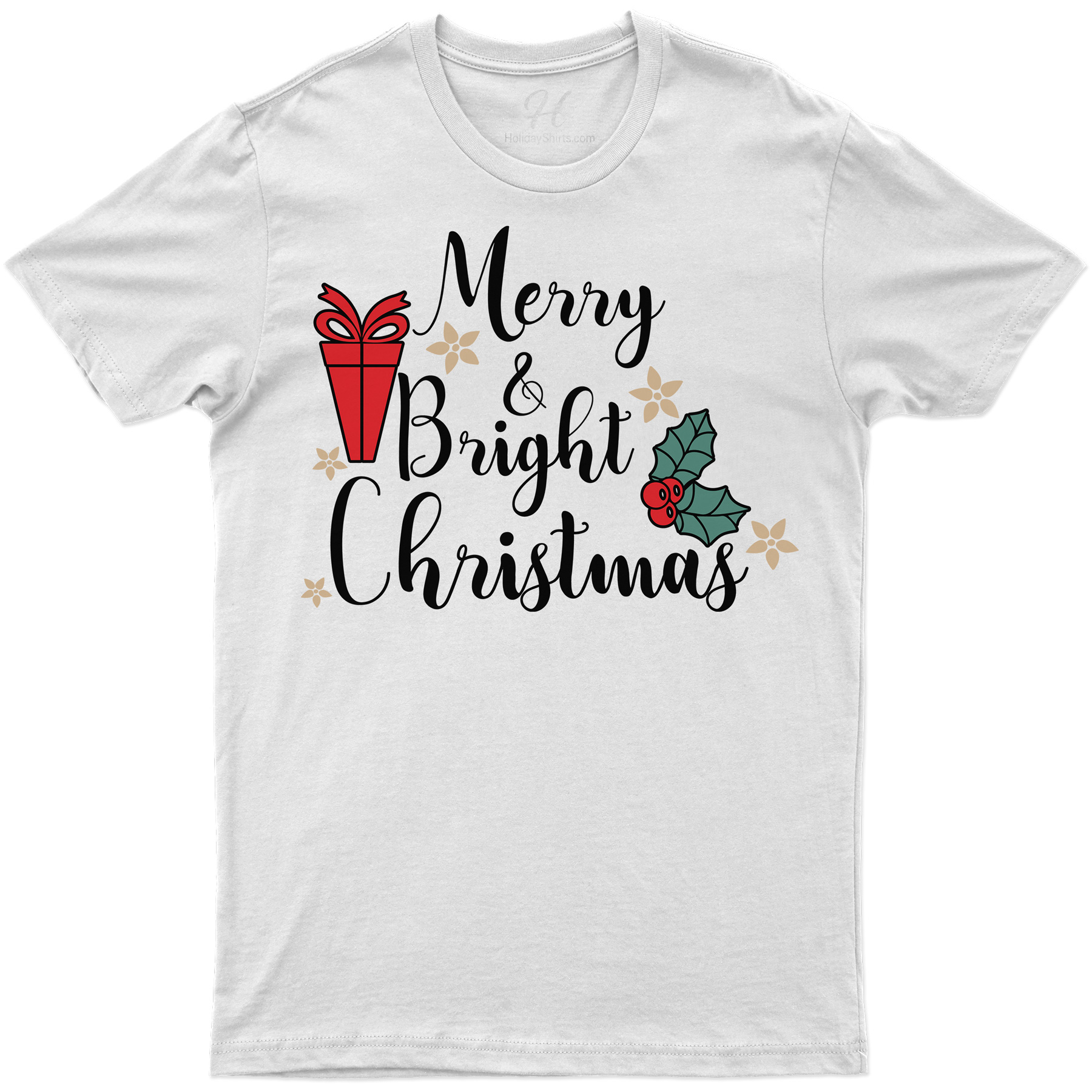 Merry & Bright Holiday Tee - Xmas Special
