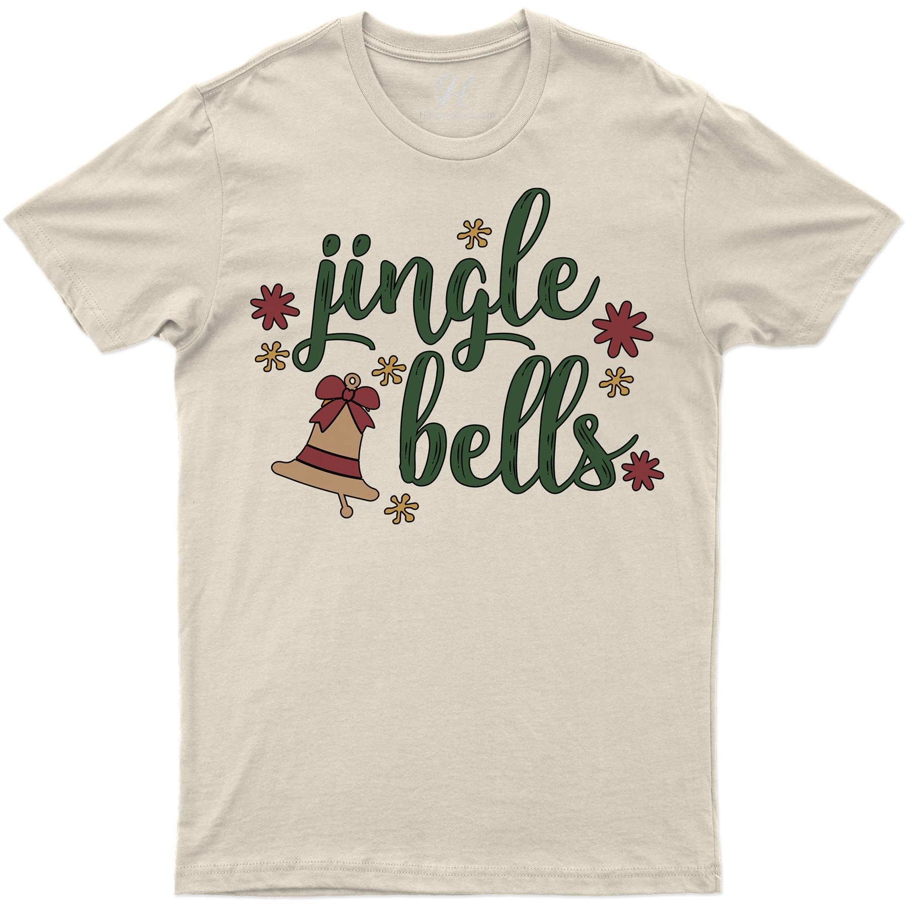 Jingle Bells Festive Tee - Exclusive Holidayshirts.com