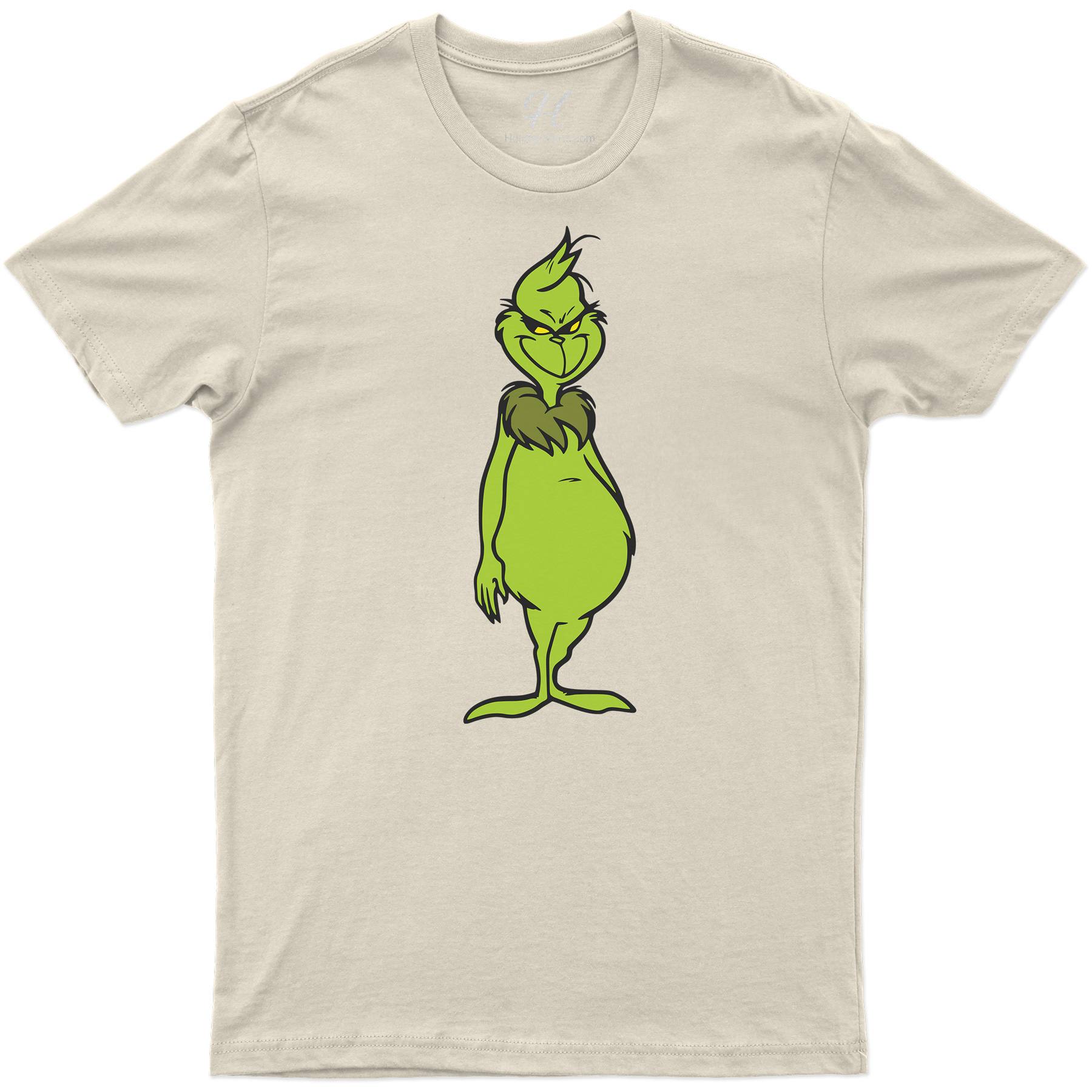 Grinch-themed Festive Holiday Tee From Holidayshirts