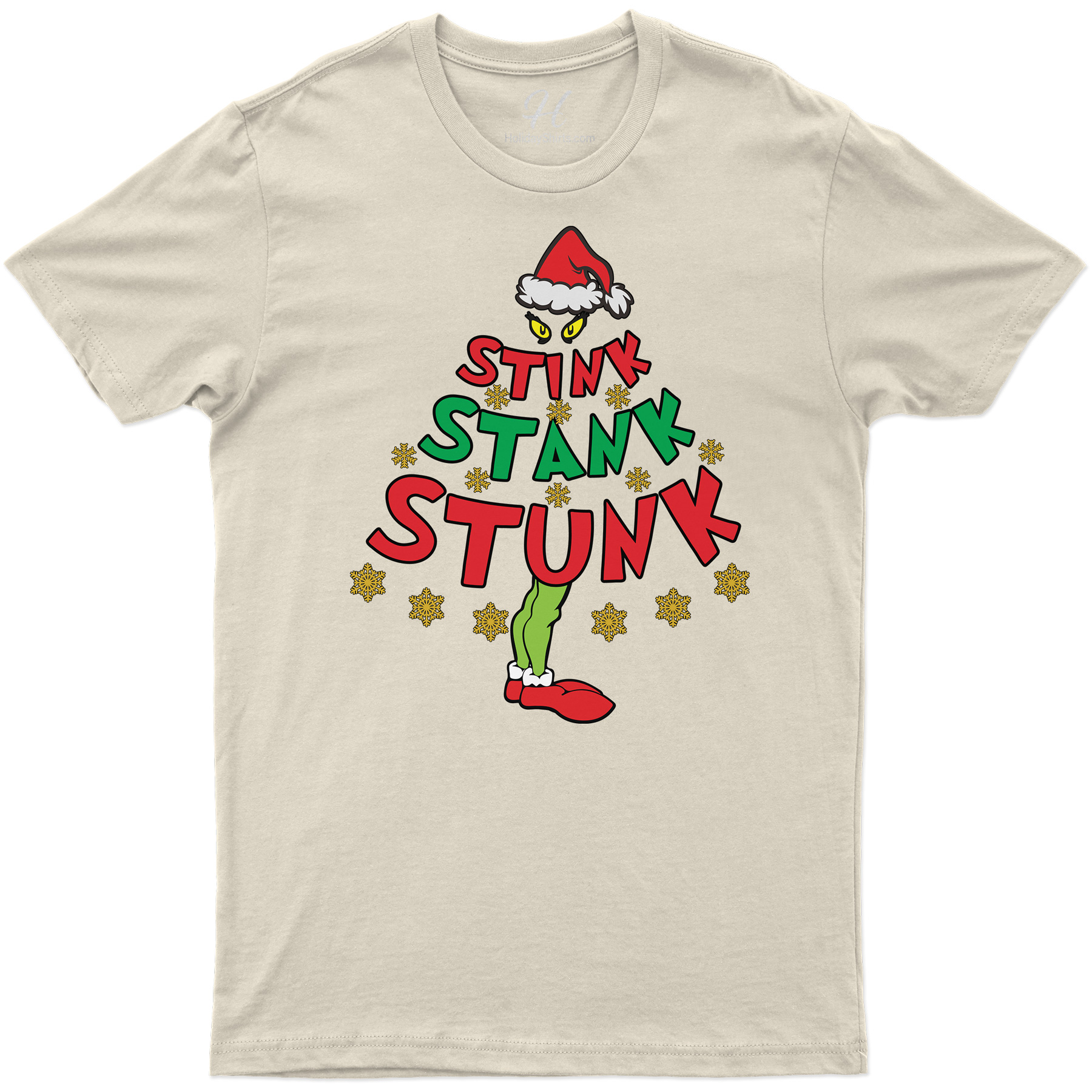 "stink Stank Stunk" Festive Xmas Tee From Holidayshirts
