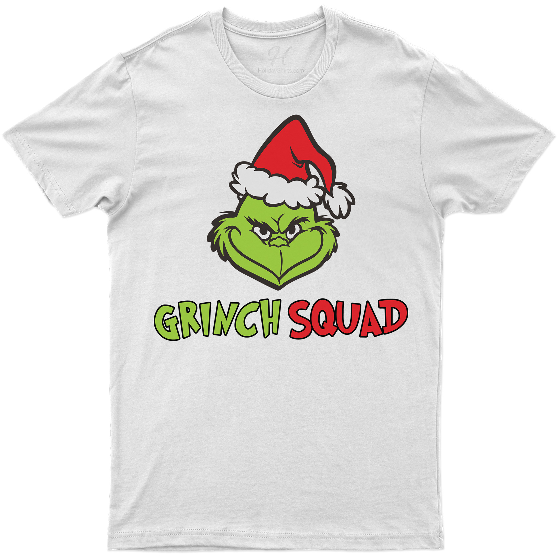 Grinch Squad Festive Tee - Christmas Delight
