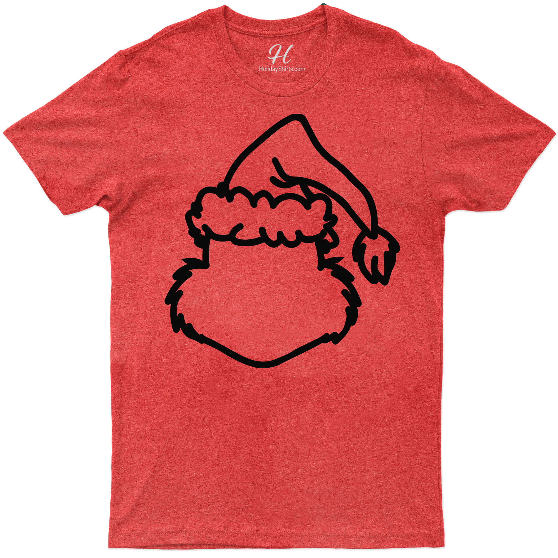 Santa Grinch Festive Tee - Exclusive Christmas Delight