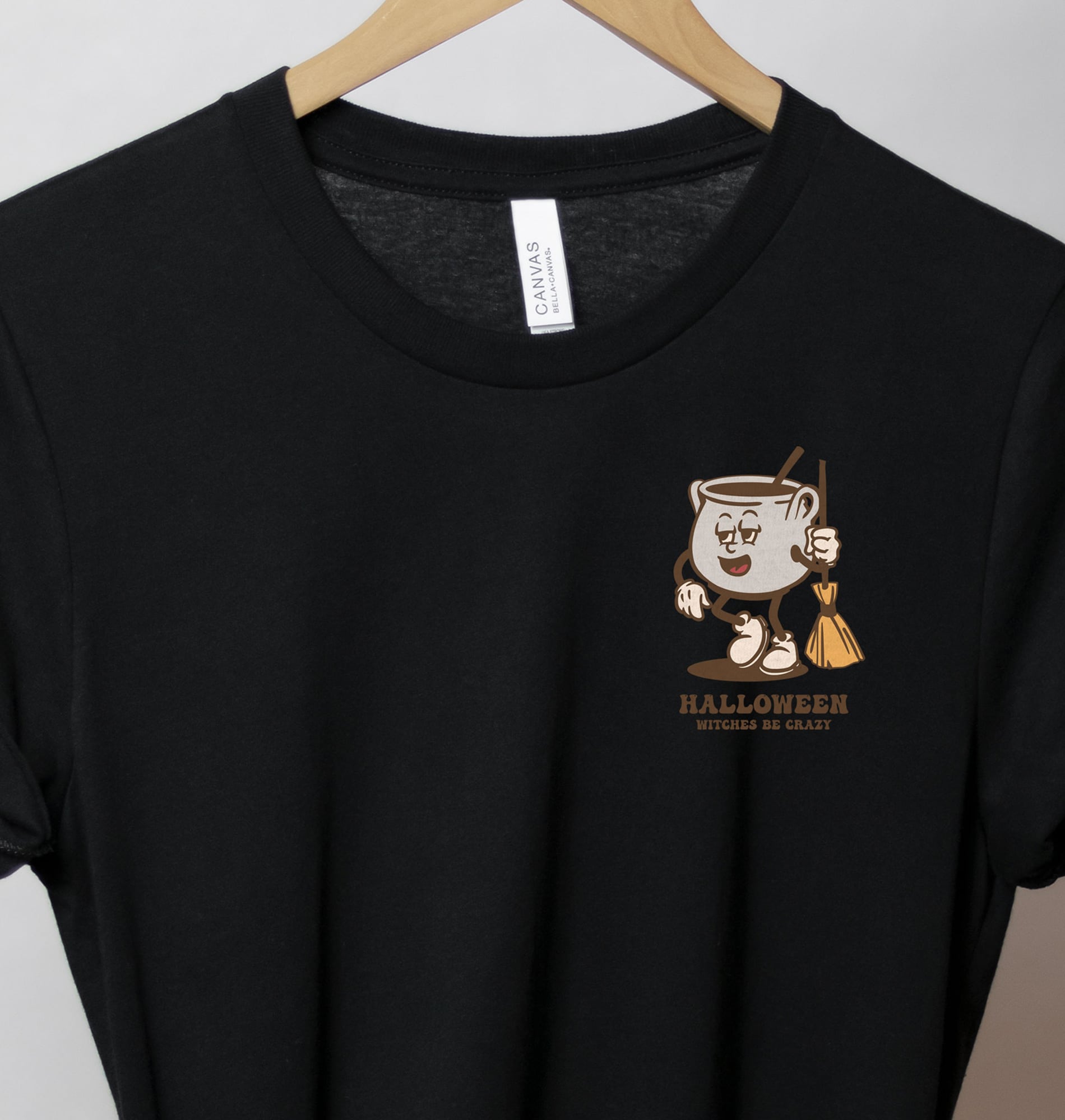 Crazy Witches Bright Halloween Tee From Holidayshirts
