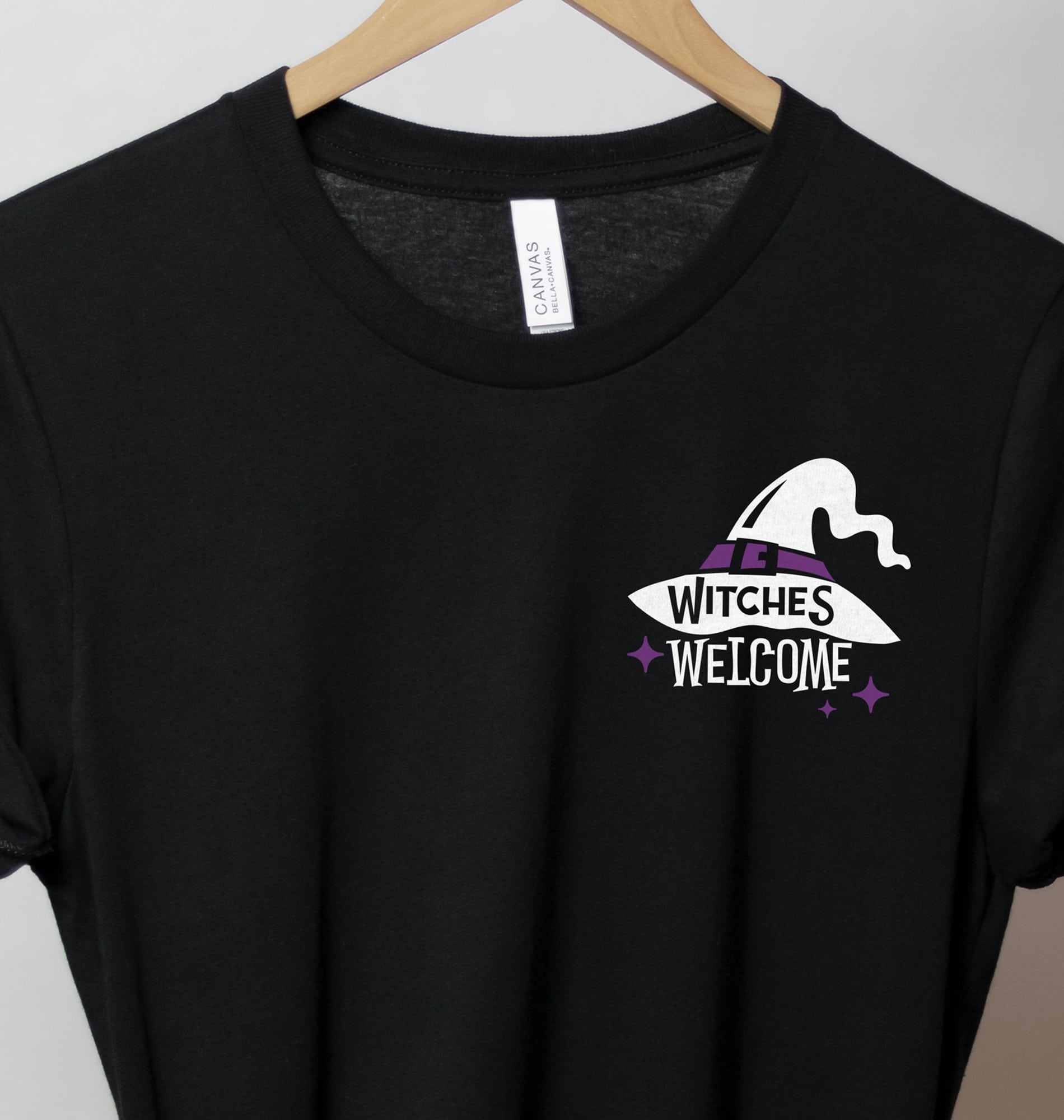 Sleek Witches Welcome Halloween Tee
