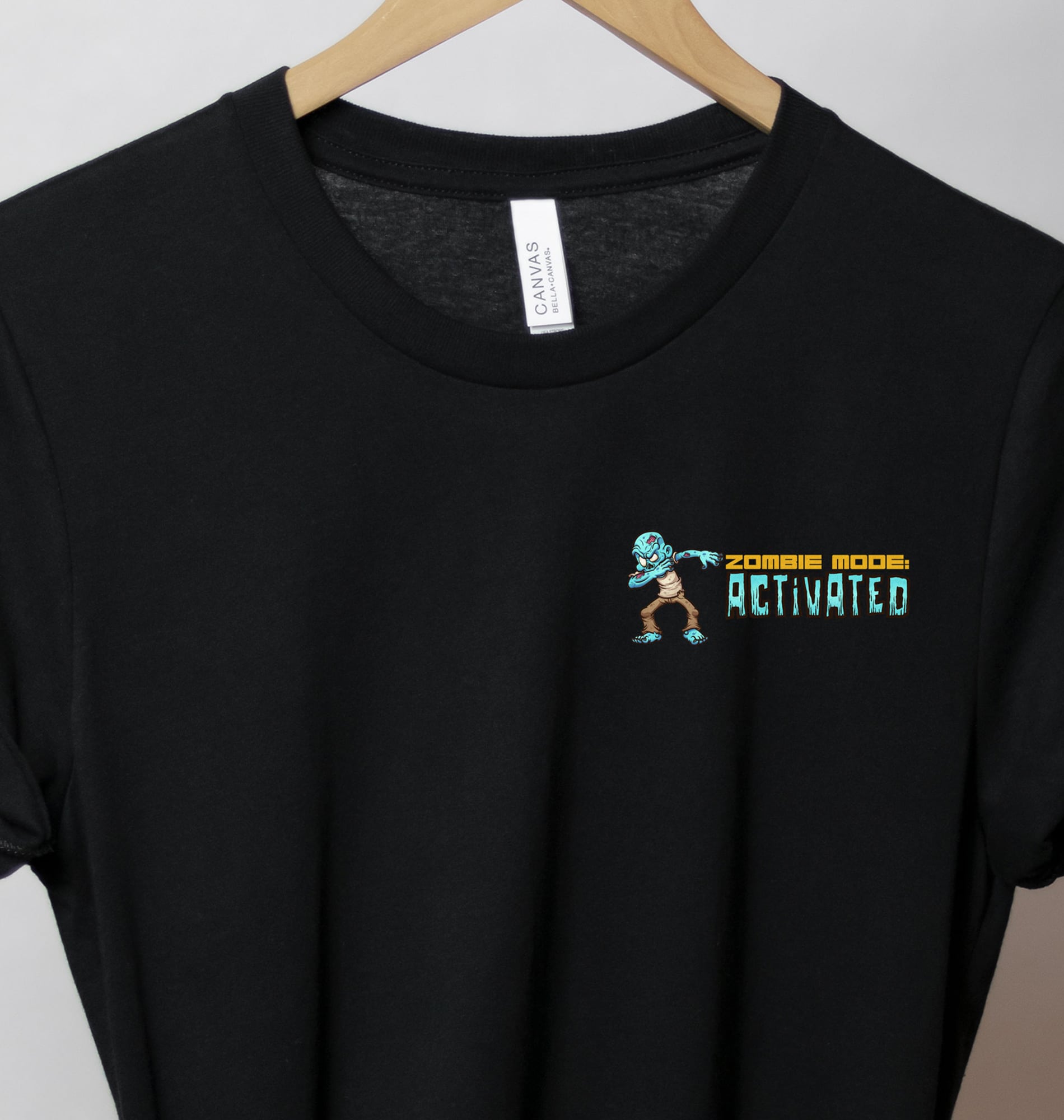 Funky Zombie Mood-sensing Halloween Tee