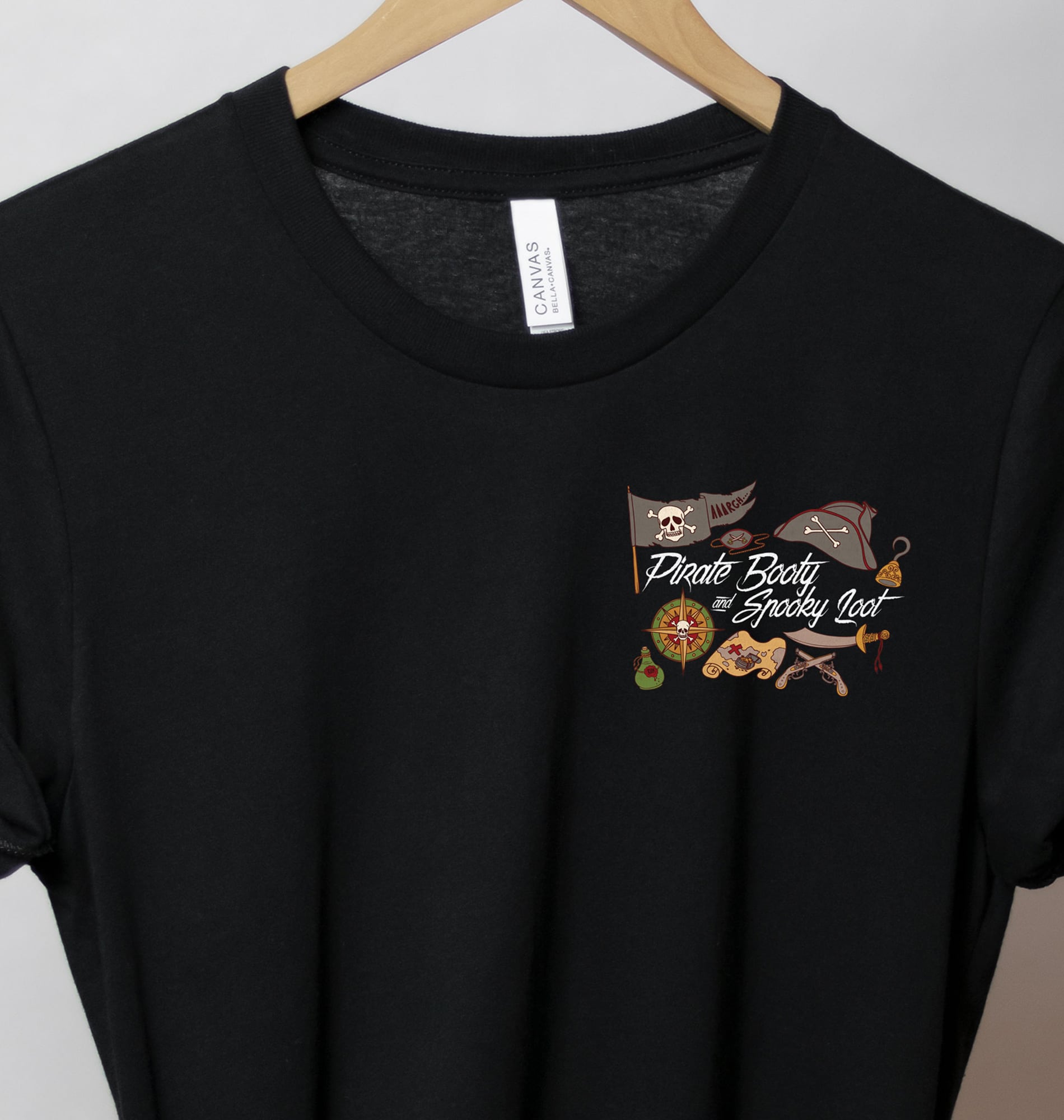 Funky Pirate's Booty Halloween Tee - Holidayshirts