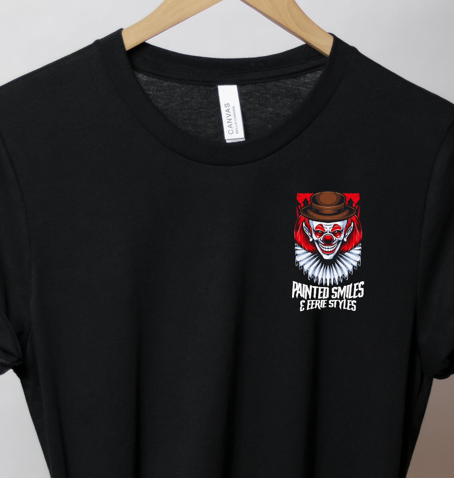 Trendy Painted Smiles Halloween Tee - Holidayshirts