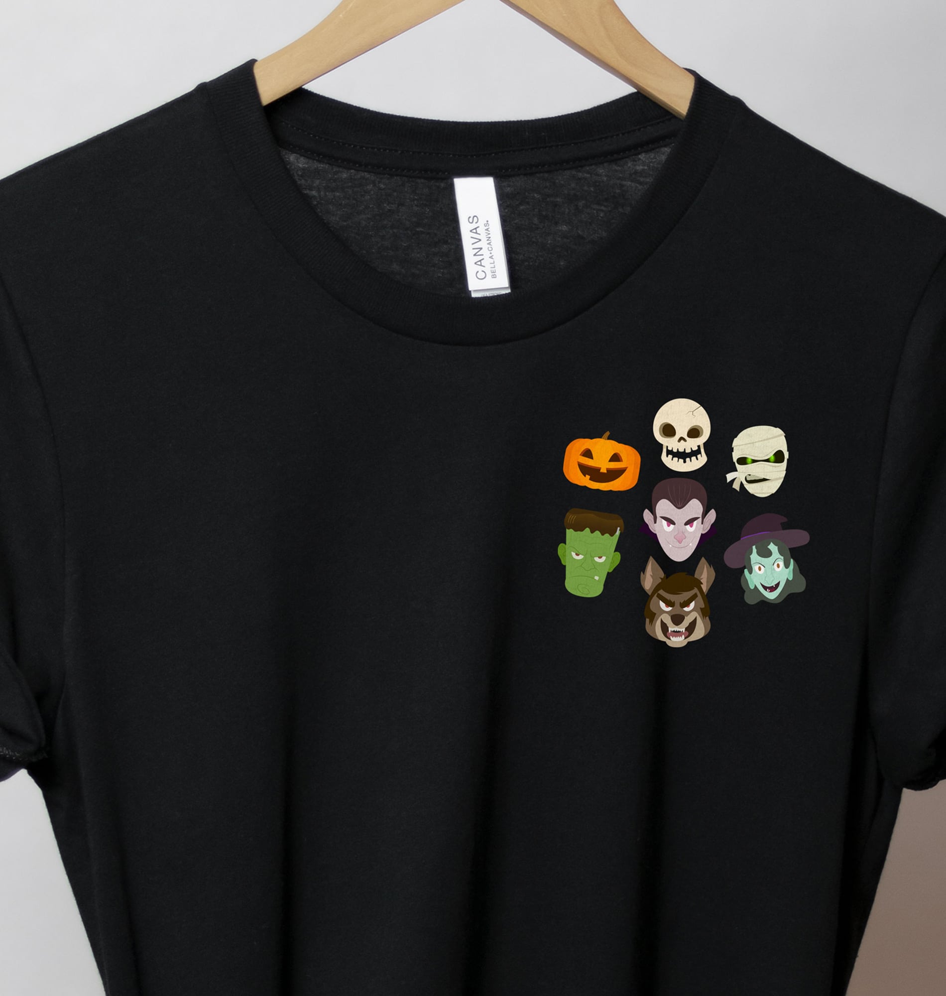 Funky Scary Emojis Halloween Tee - Holidayshirts