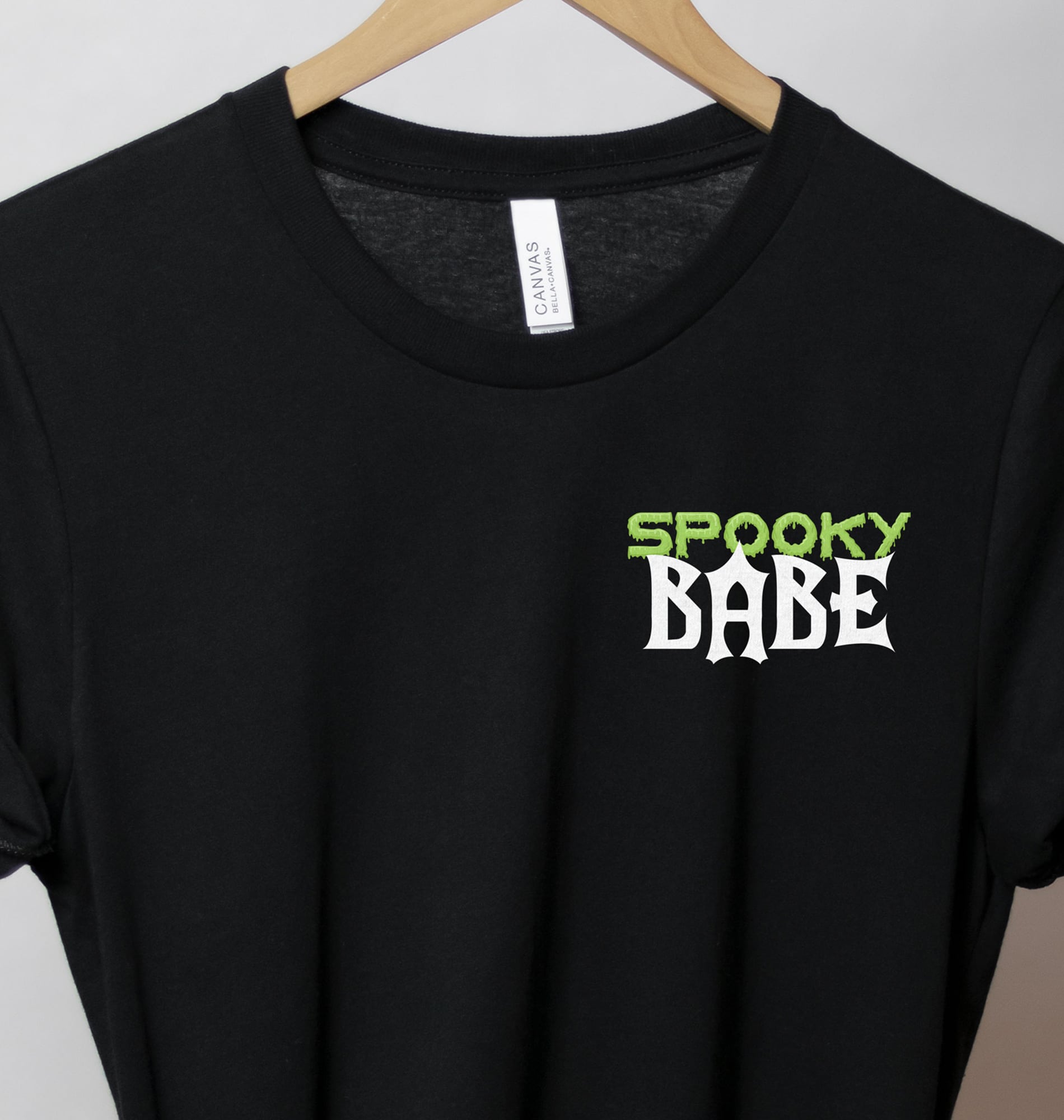 Spooky Babe Chic Halloween Tee By Holidayshirts