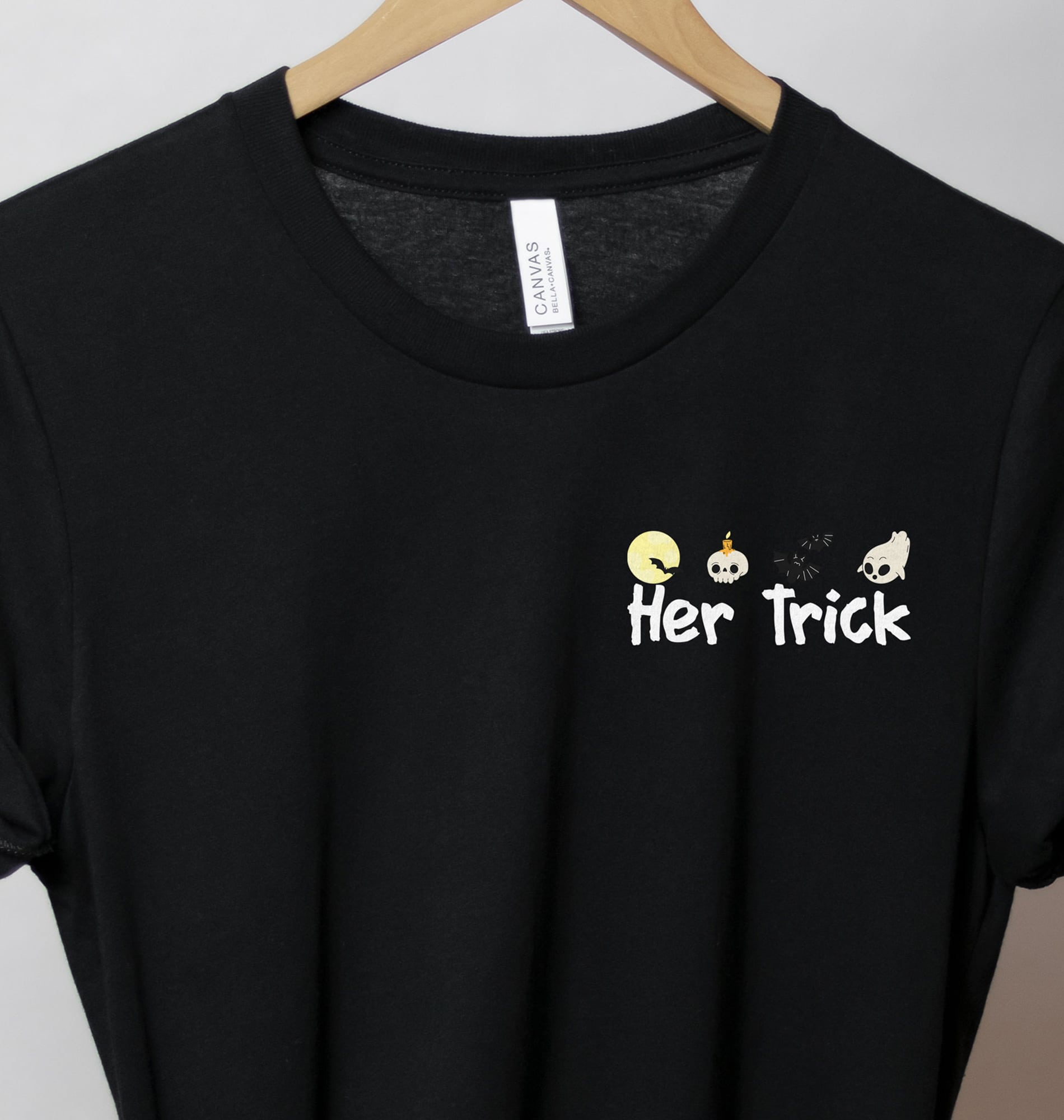 Witchy Delight Halloween Tee - Her Trick Edition