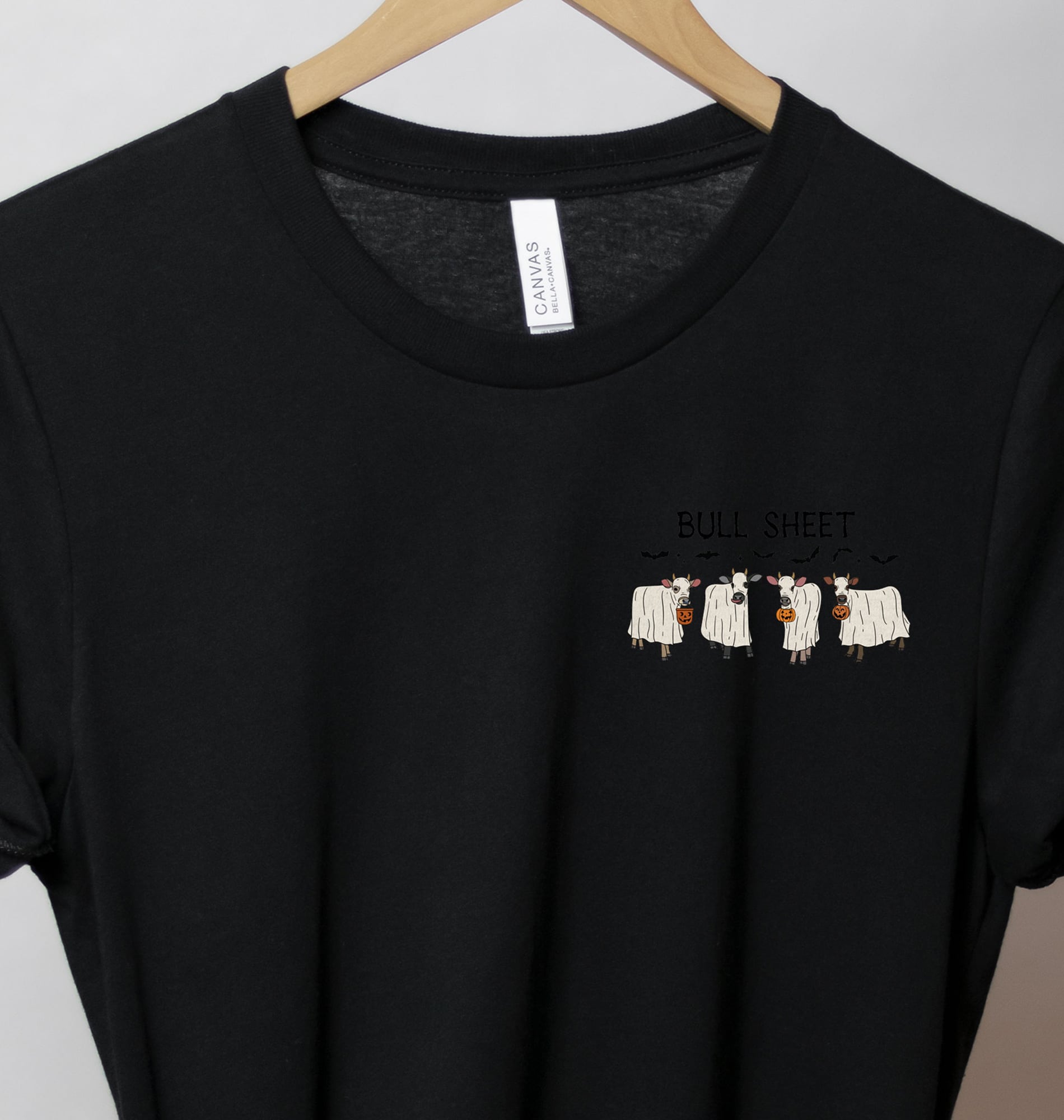Spooky Bull Graphic Tee - Halloween Special